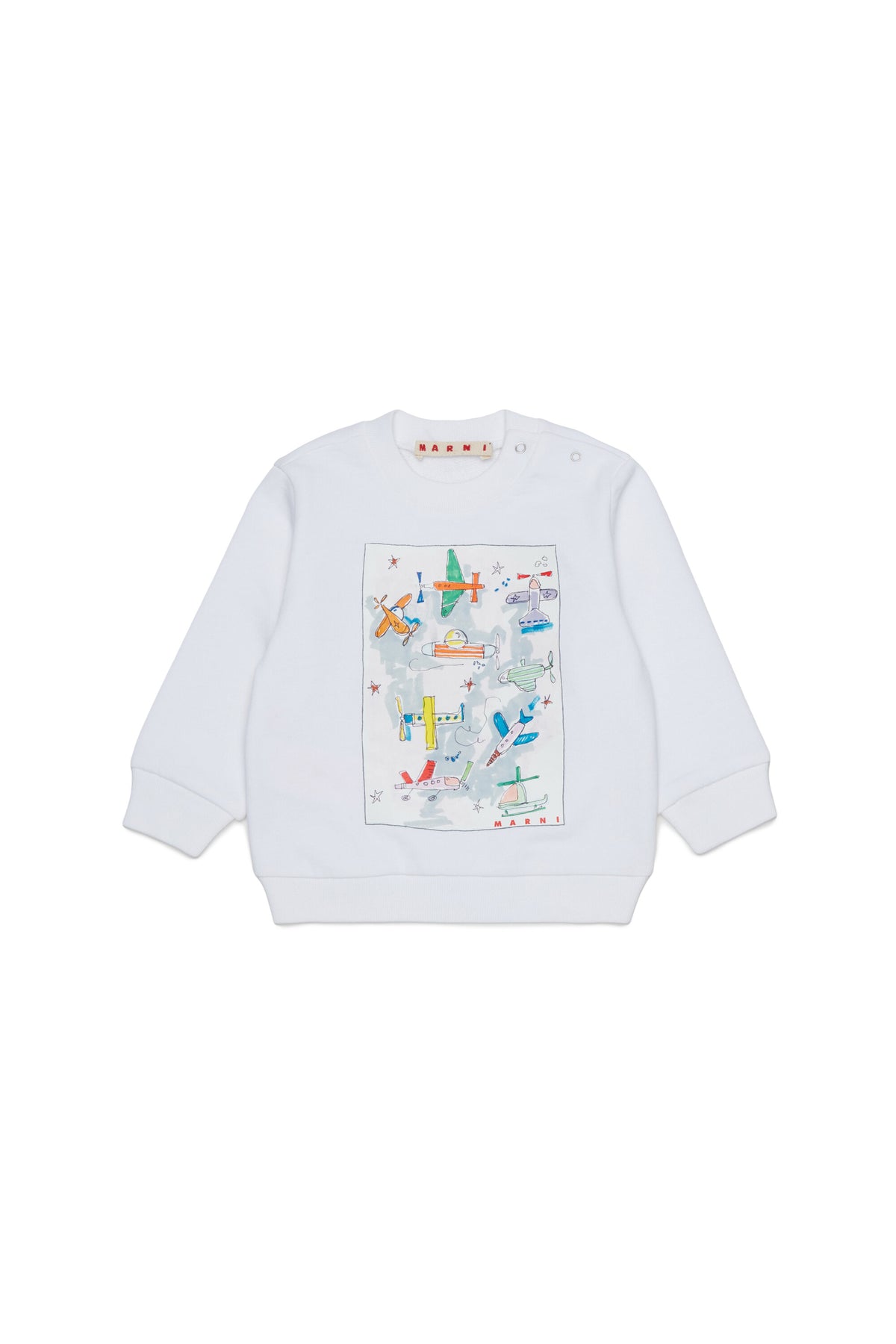 Sudadera de cuello redondo con logo