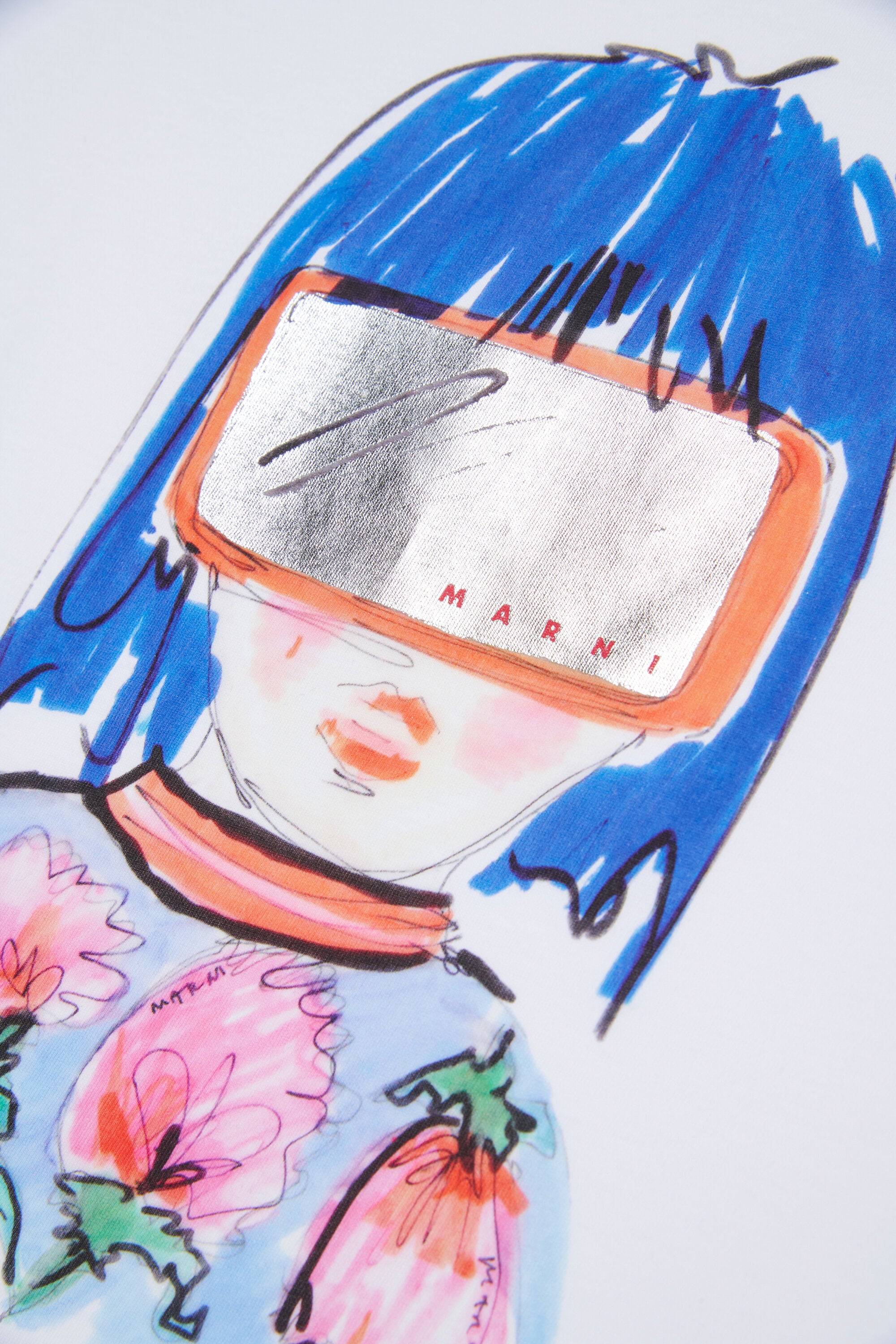 Camiseta de manga larga con estampado