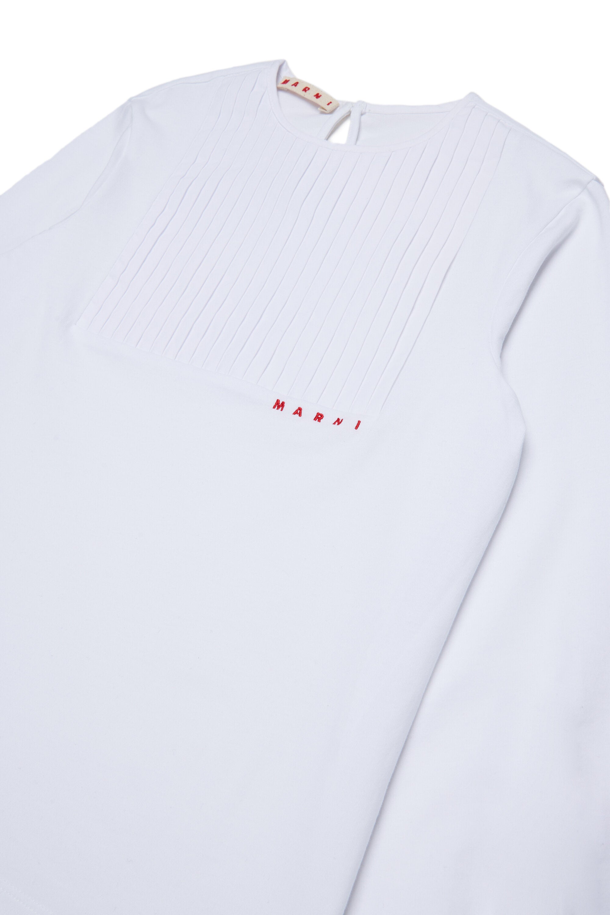 Camiseta de manga larga con detalles delanteros