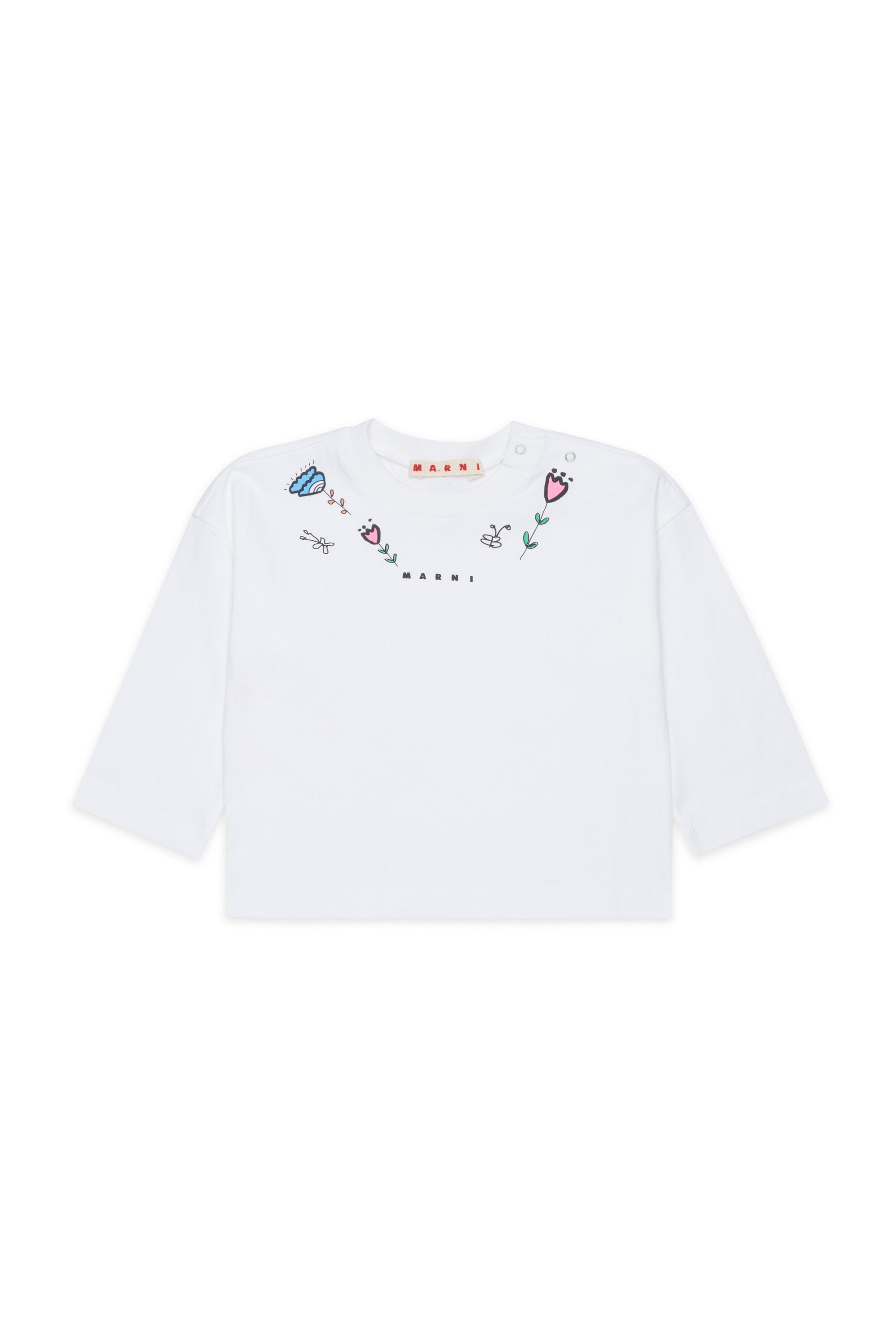 Camiseta de manga larga con logo