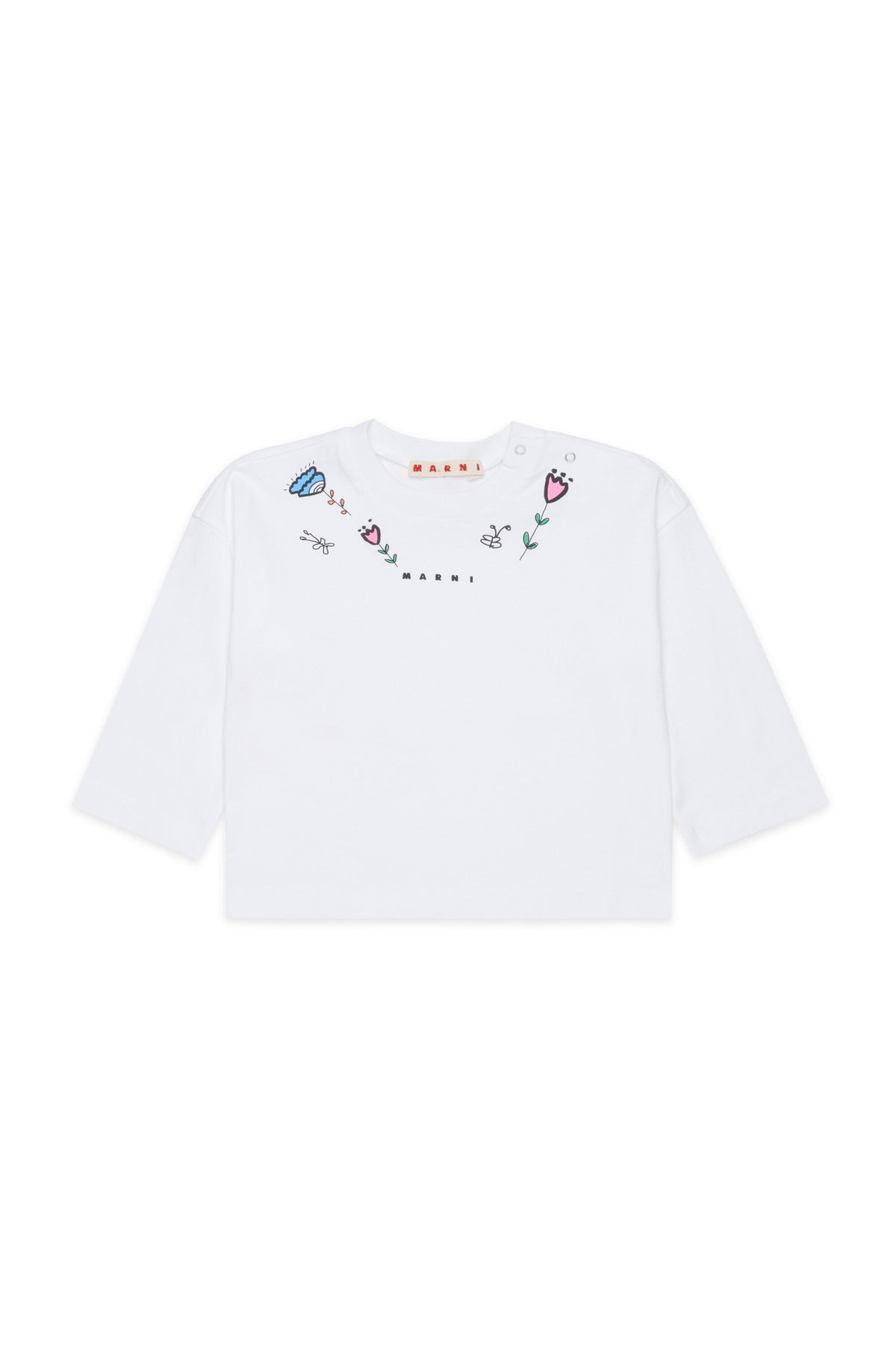 Camiseta de manga larga con logo