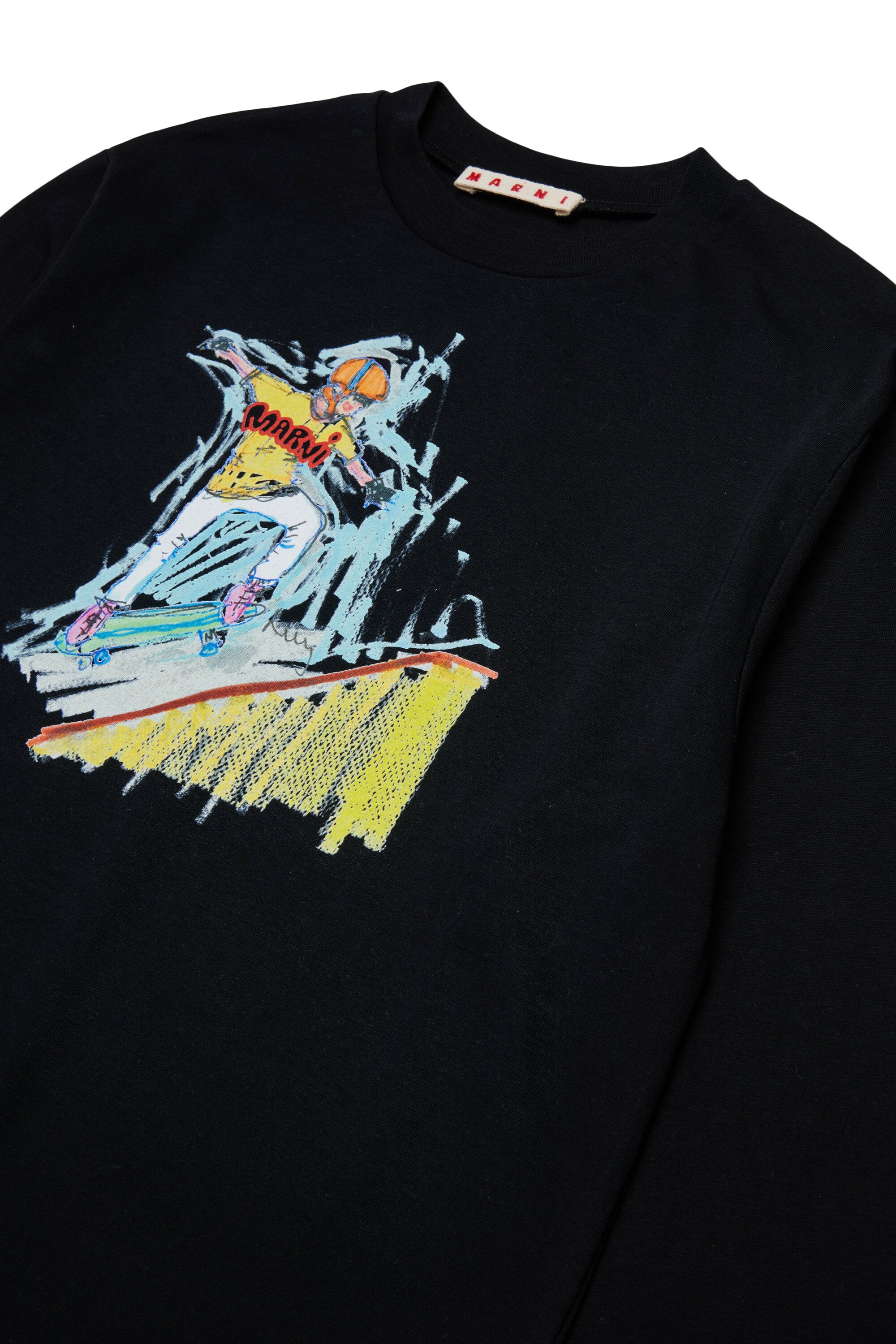 Camiseta de manga larga con logo