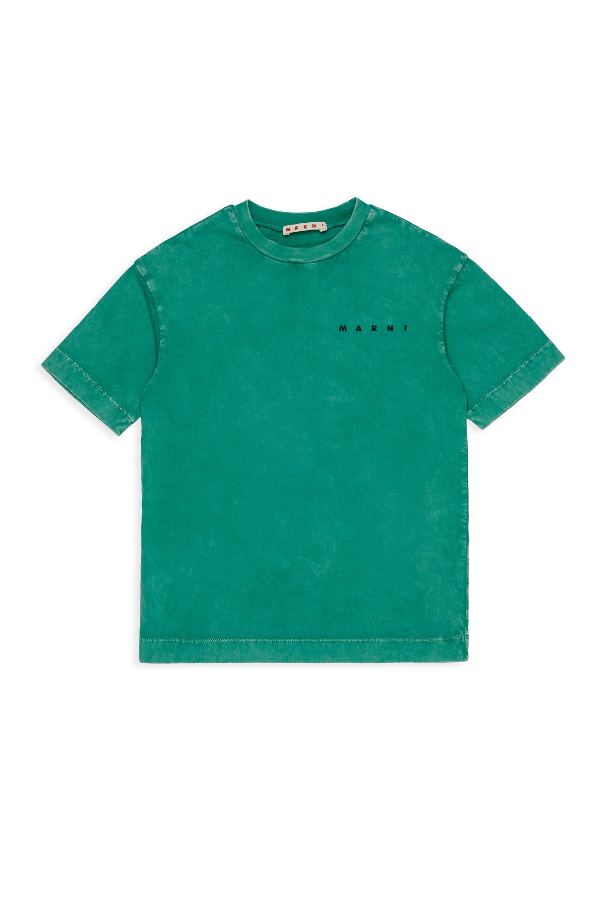 Camiseta de cuello redondo con logo