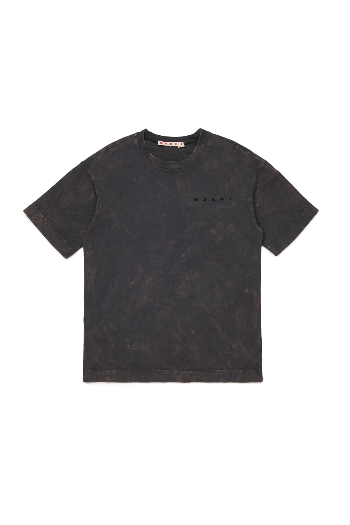 Camiseta de cuello redondo con logo
