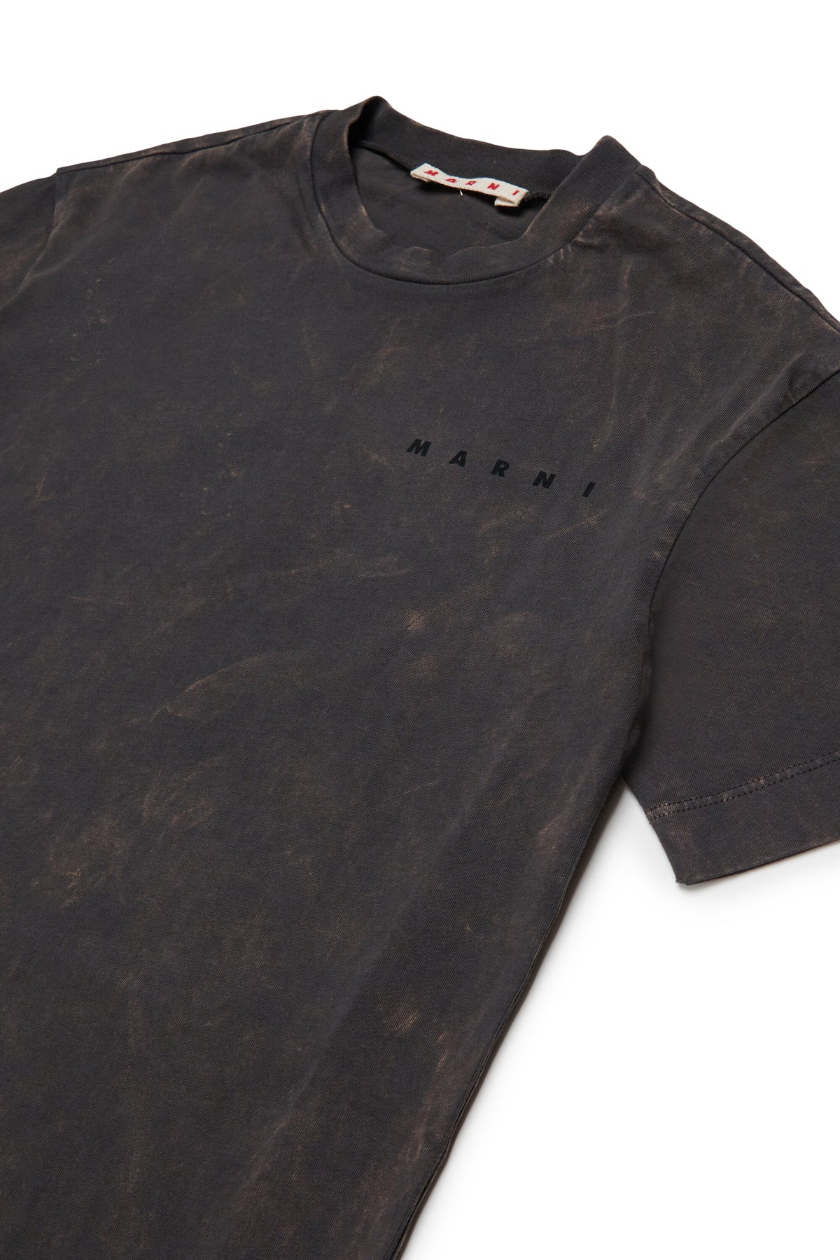 Camiseta de cuello redondo con logo