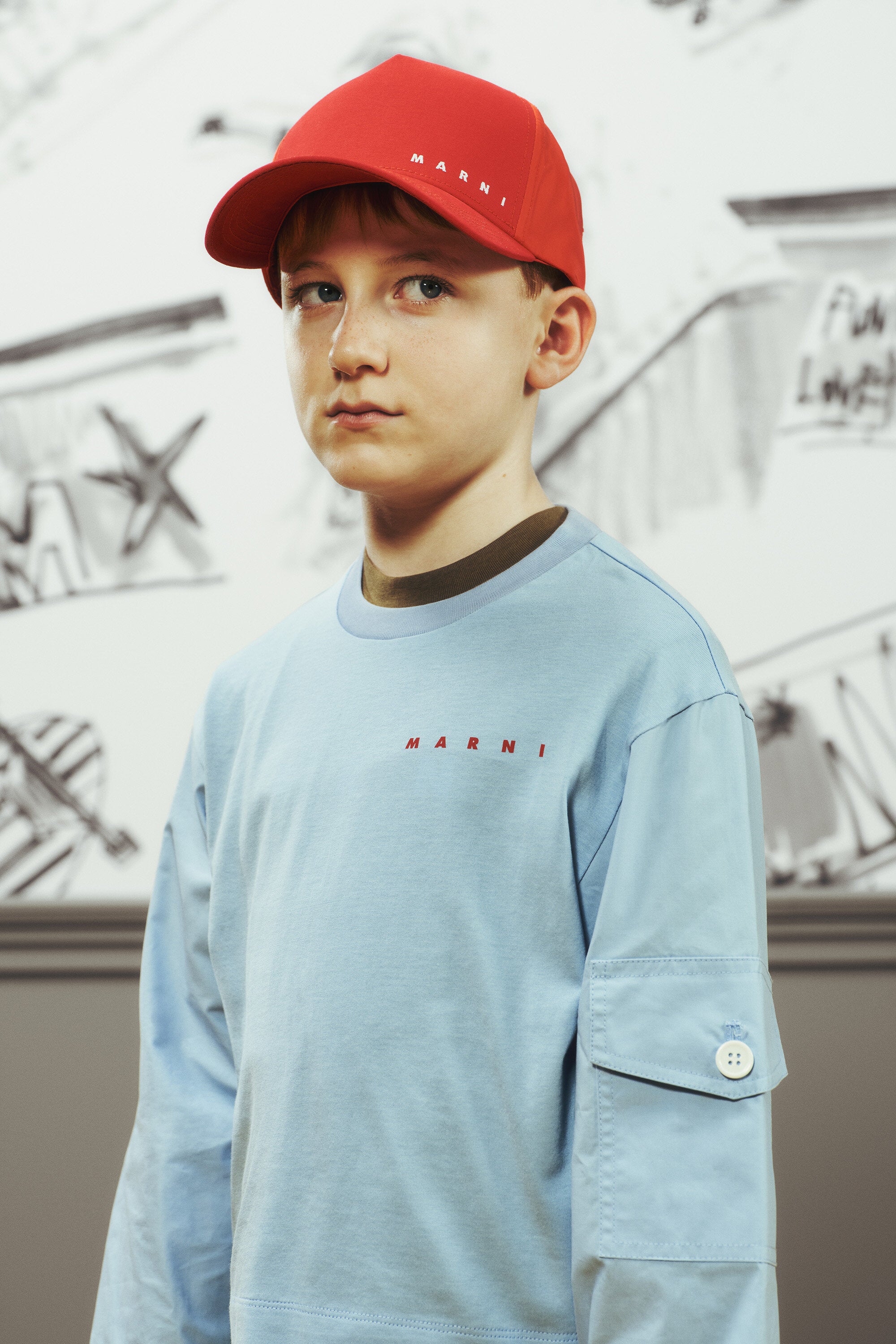 Camiseta de manga larga con logo