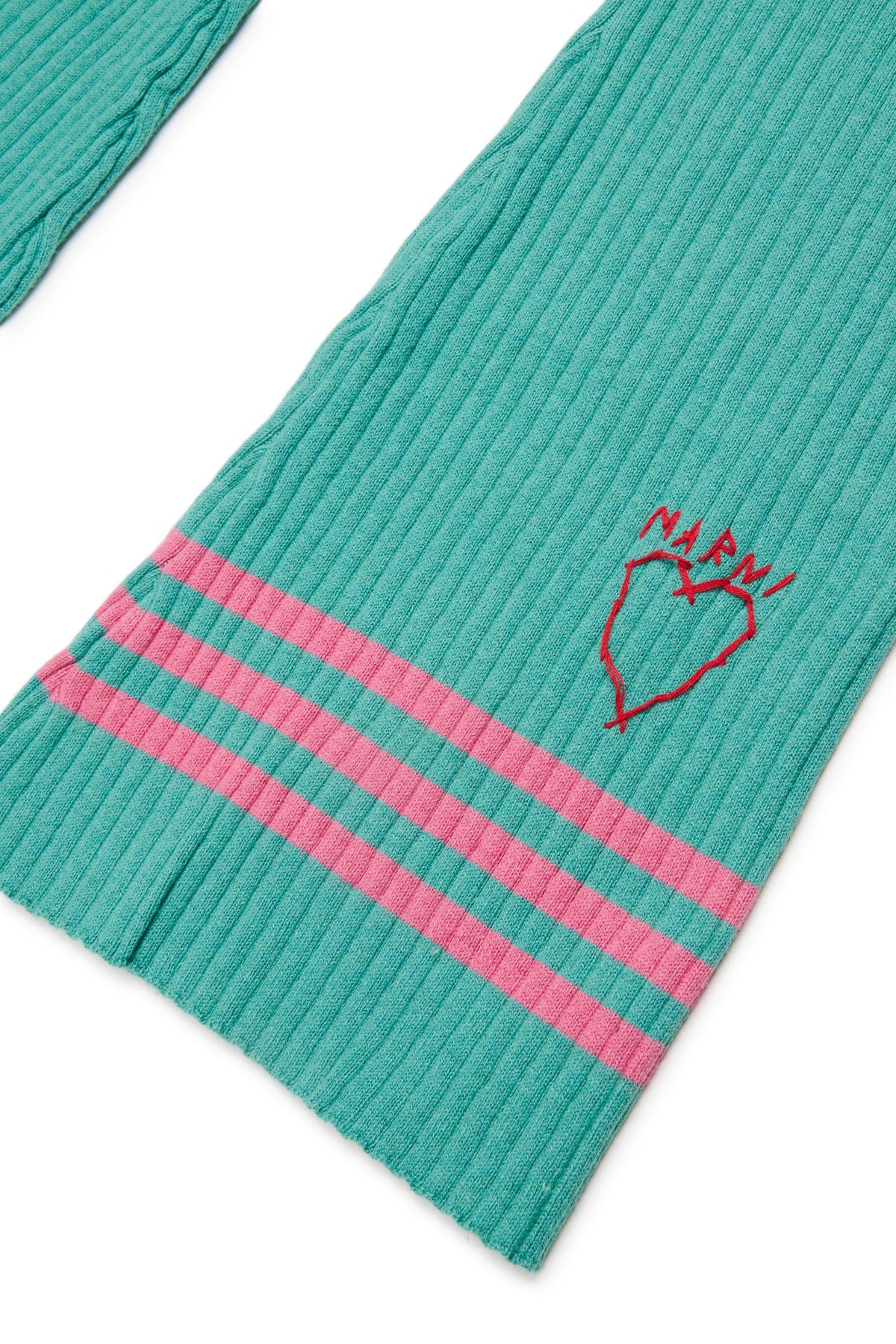 Pantalón de punto con logo bordado