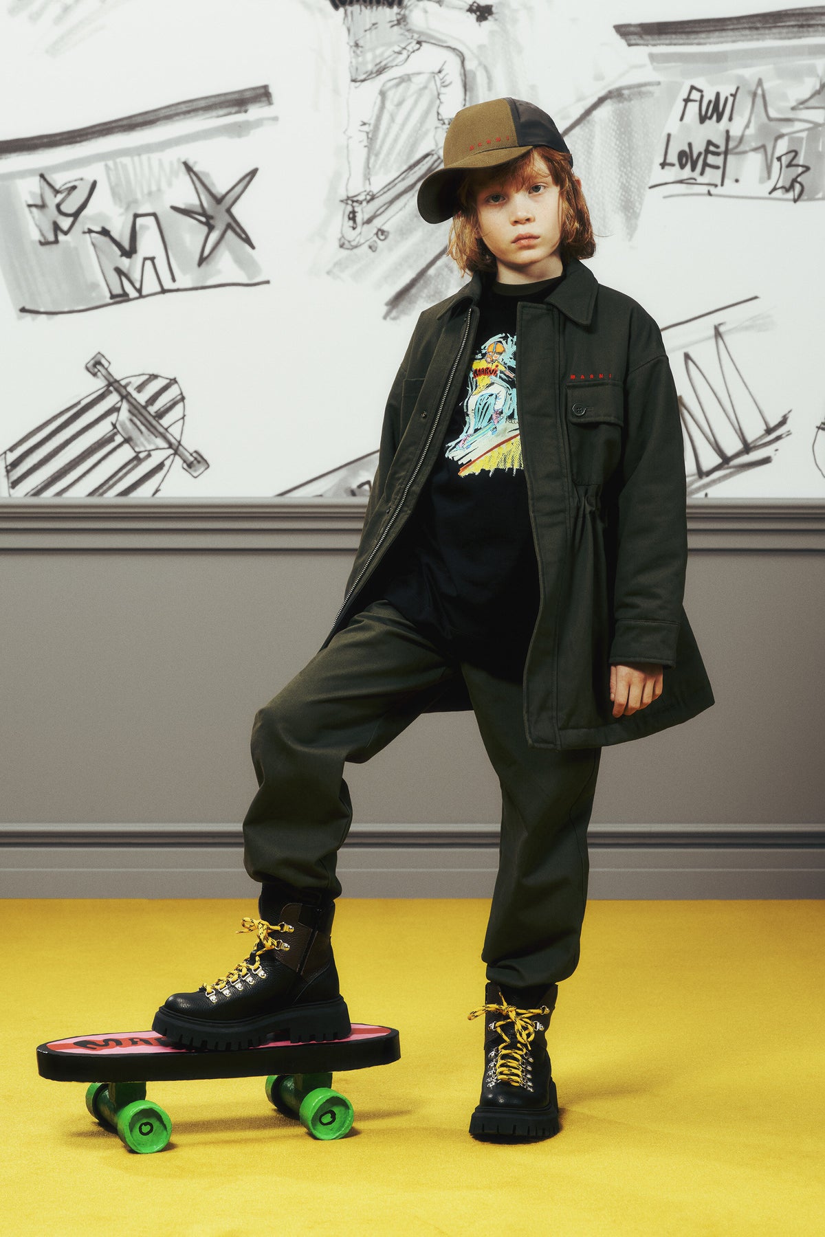 Pantalones chinos con logo