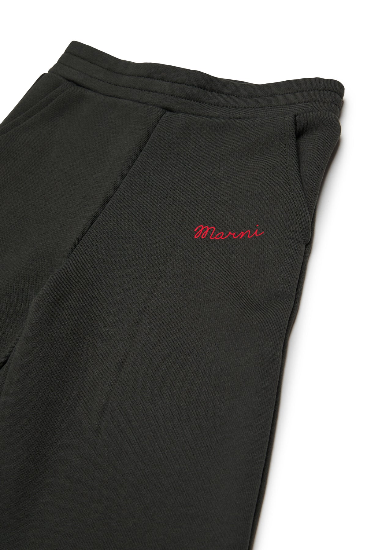Pantalón de felpa con volantes