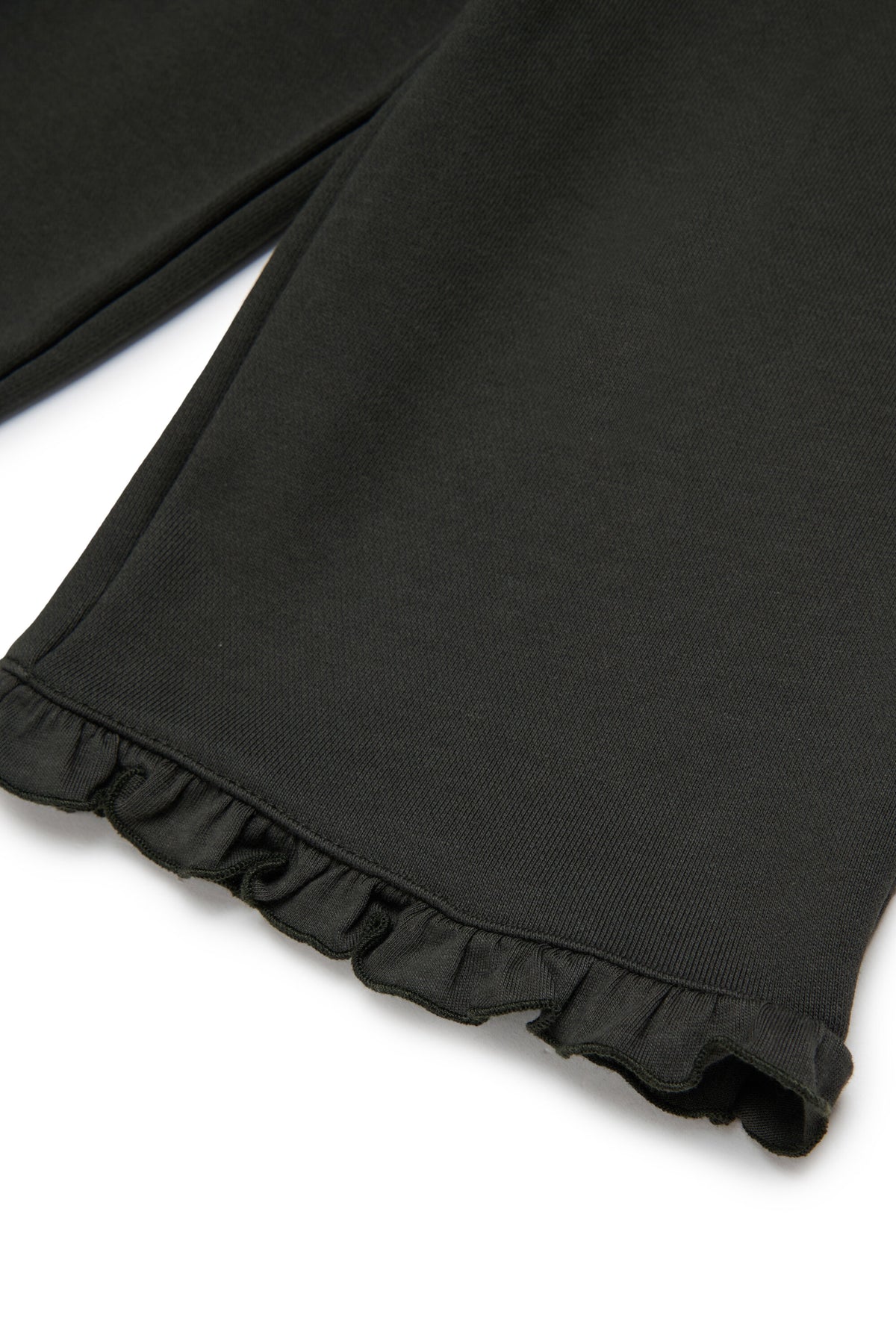 Pantalón de felpa con volantes