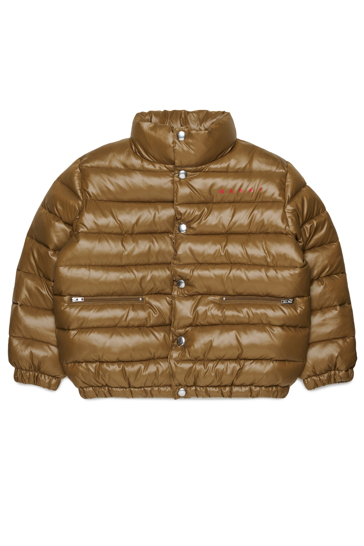 Chaqueta acolchada con logo