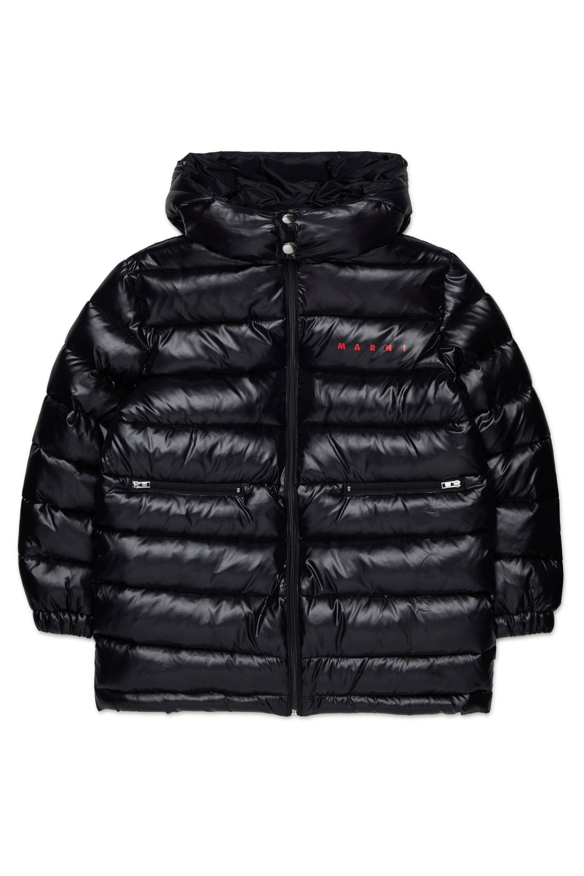 Chaqueta acolchada con logo