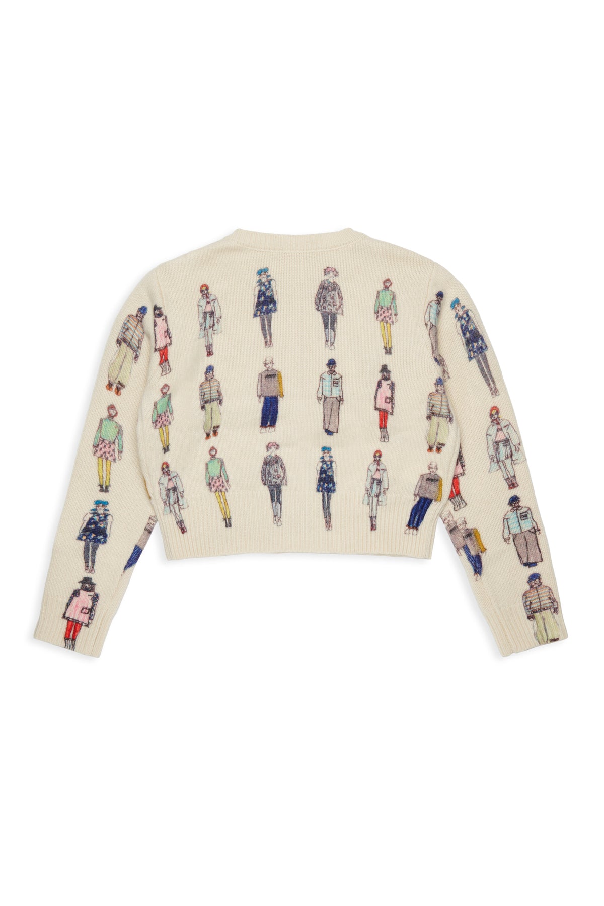 Jersey de cuello redondo con logo