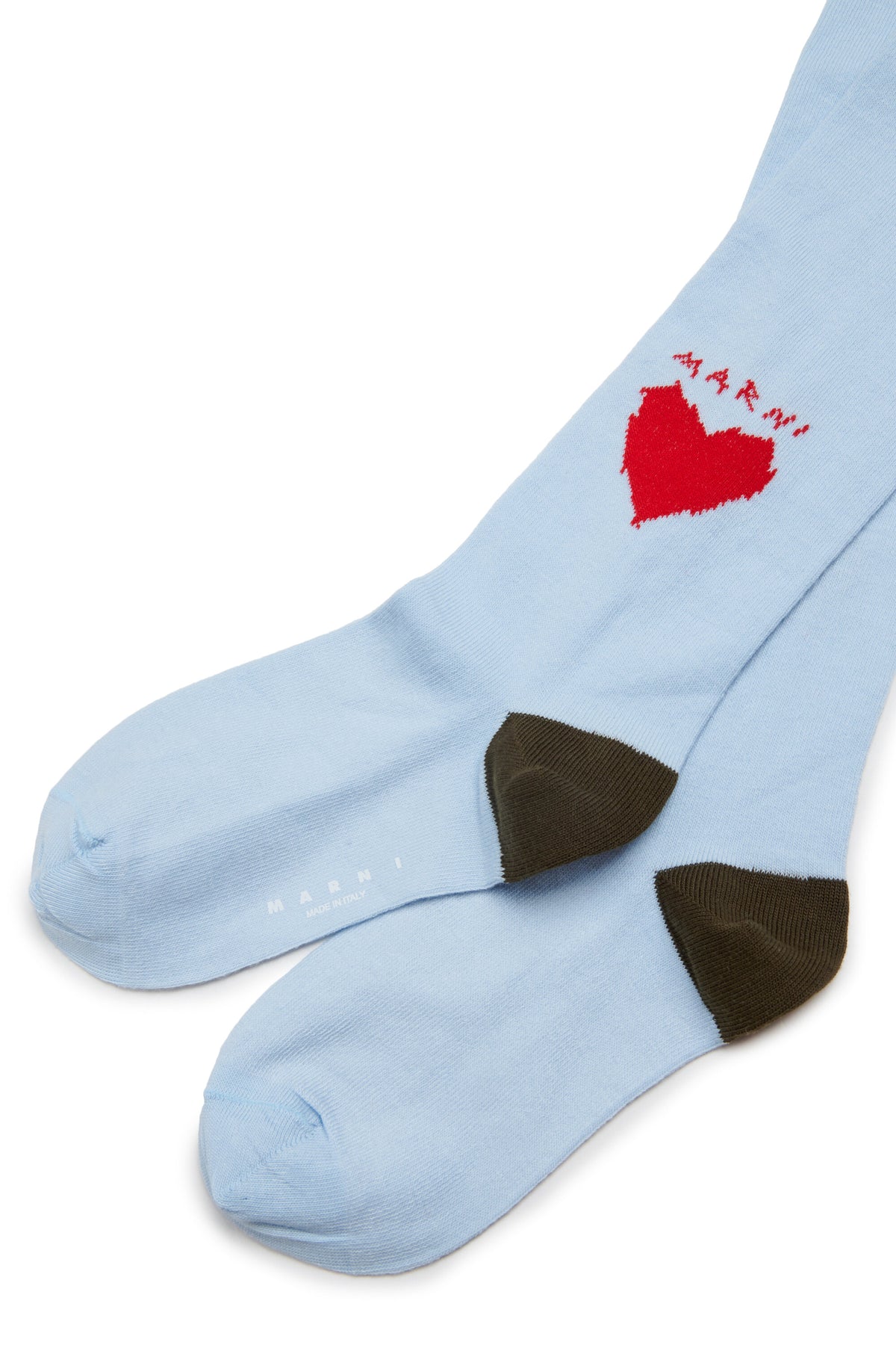 Leotardos con corazón y logo
