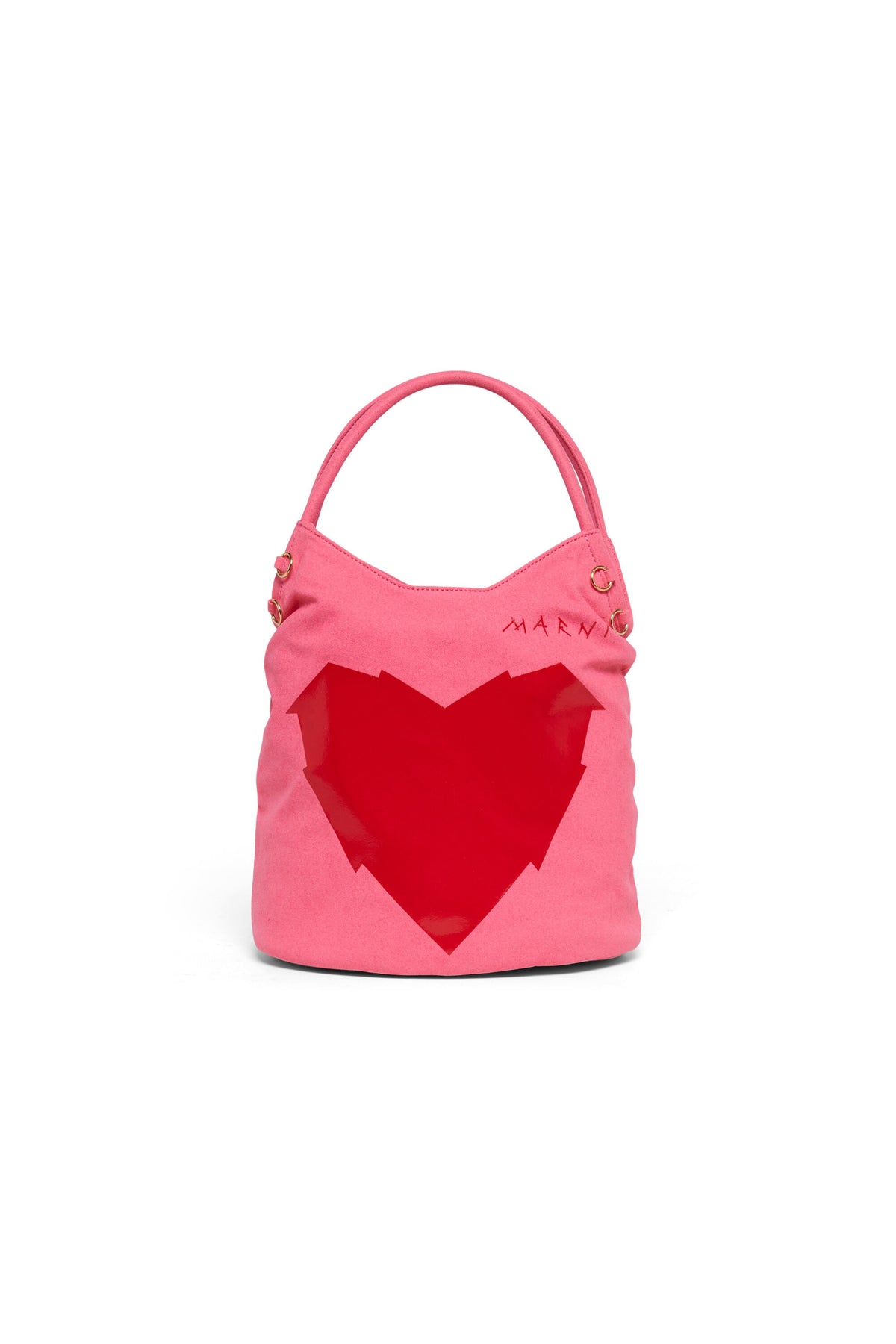 Bolso Charms con corazón frontal
