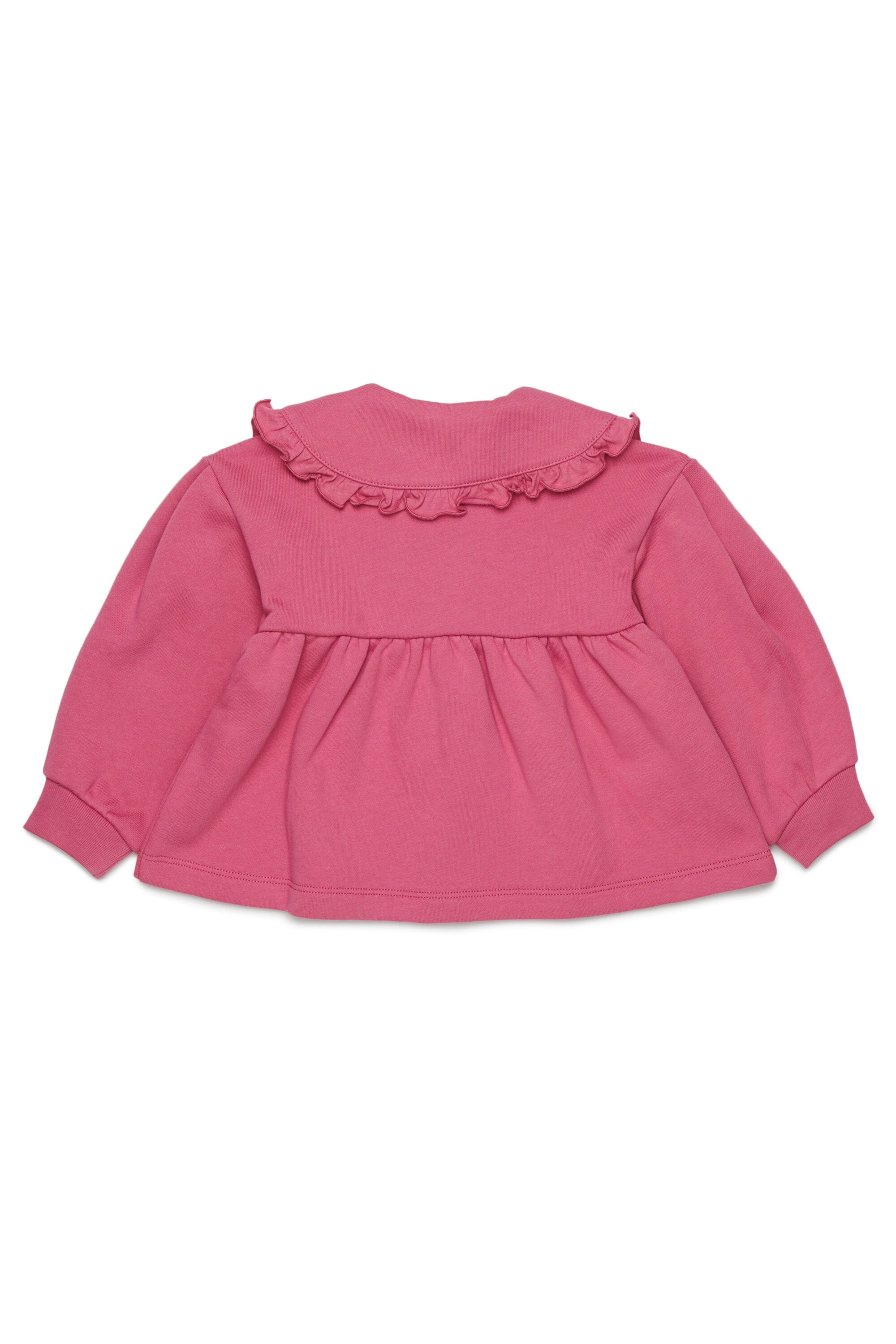 Chaqueta con logo y volantes