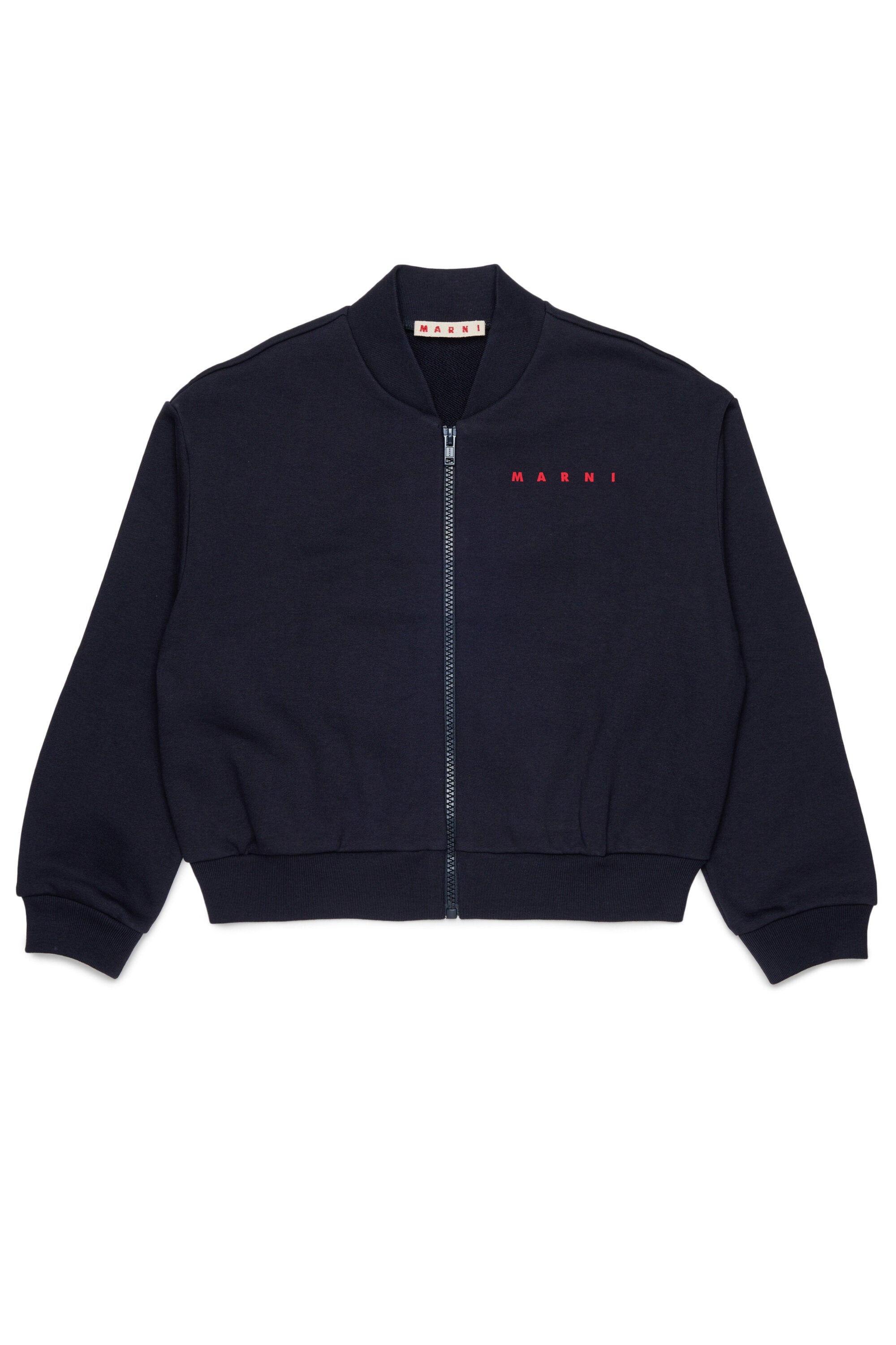 Sudadera con cremallera y logo