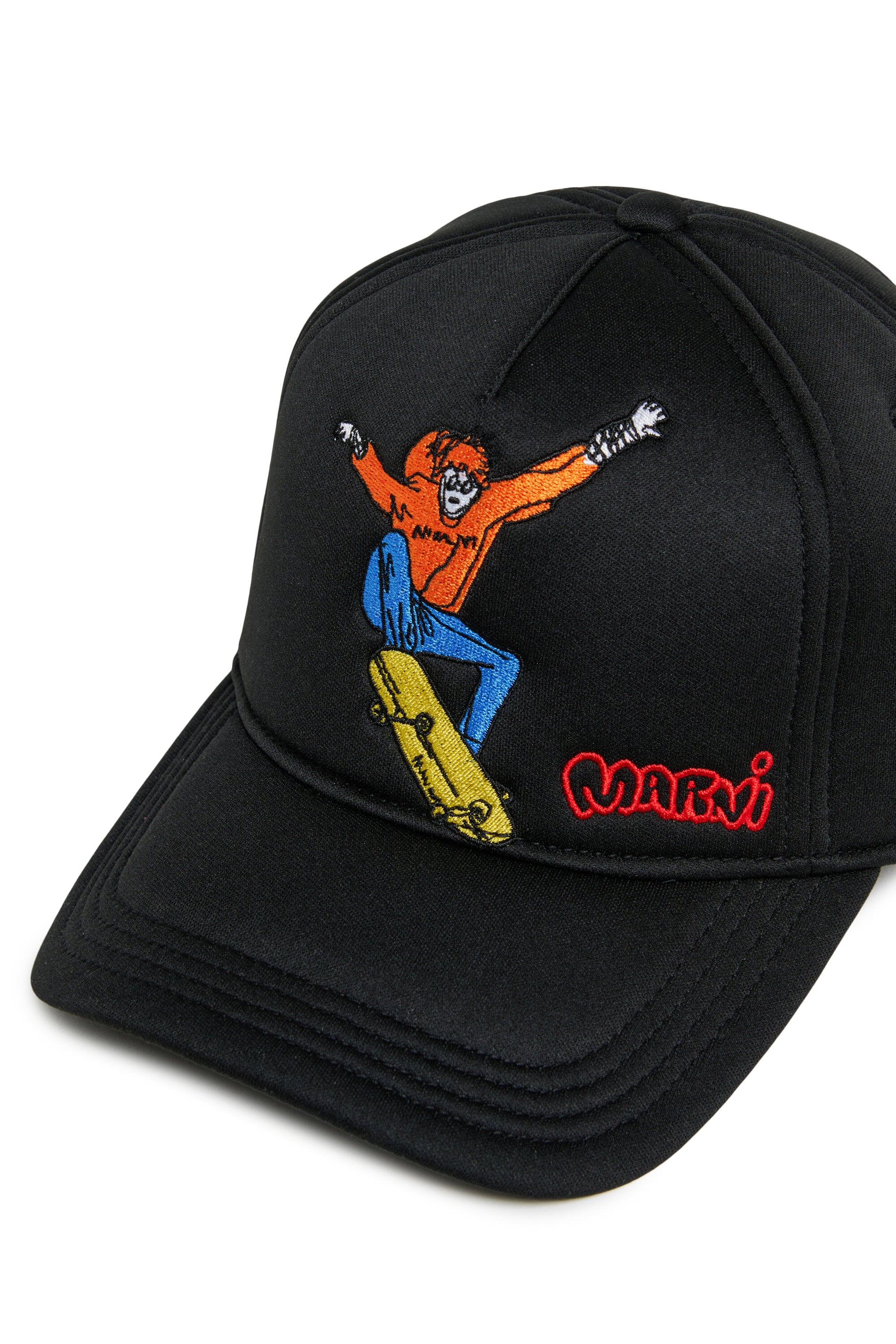 Gorra de béisbol con logo bordado