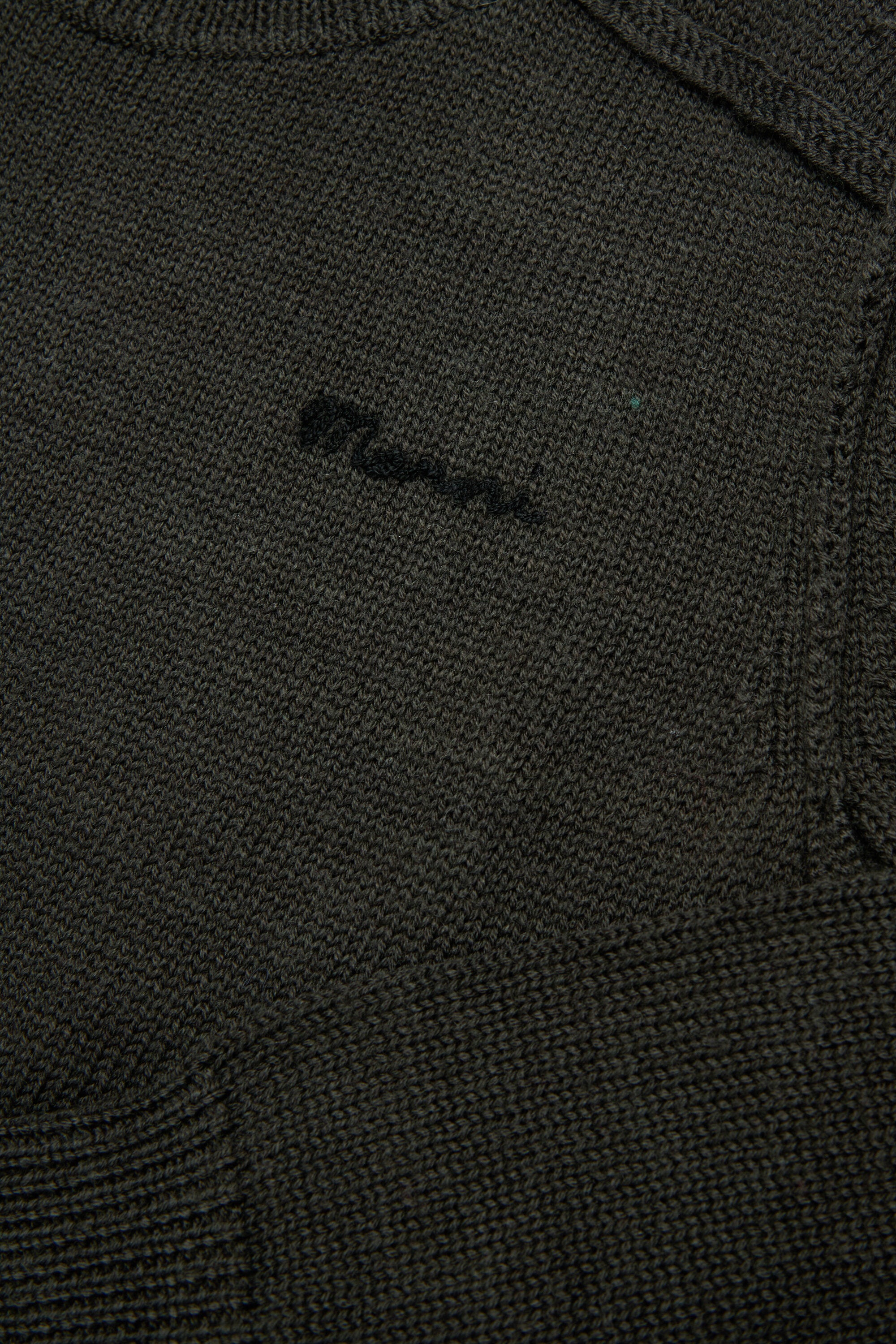 Jersey de cuello redondo con logo