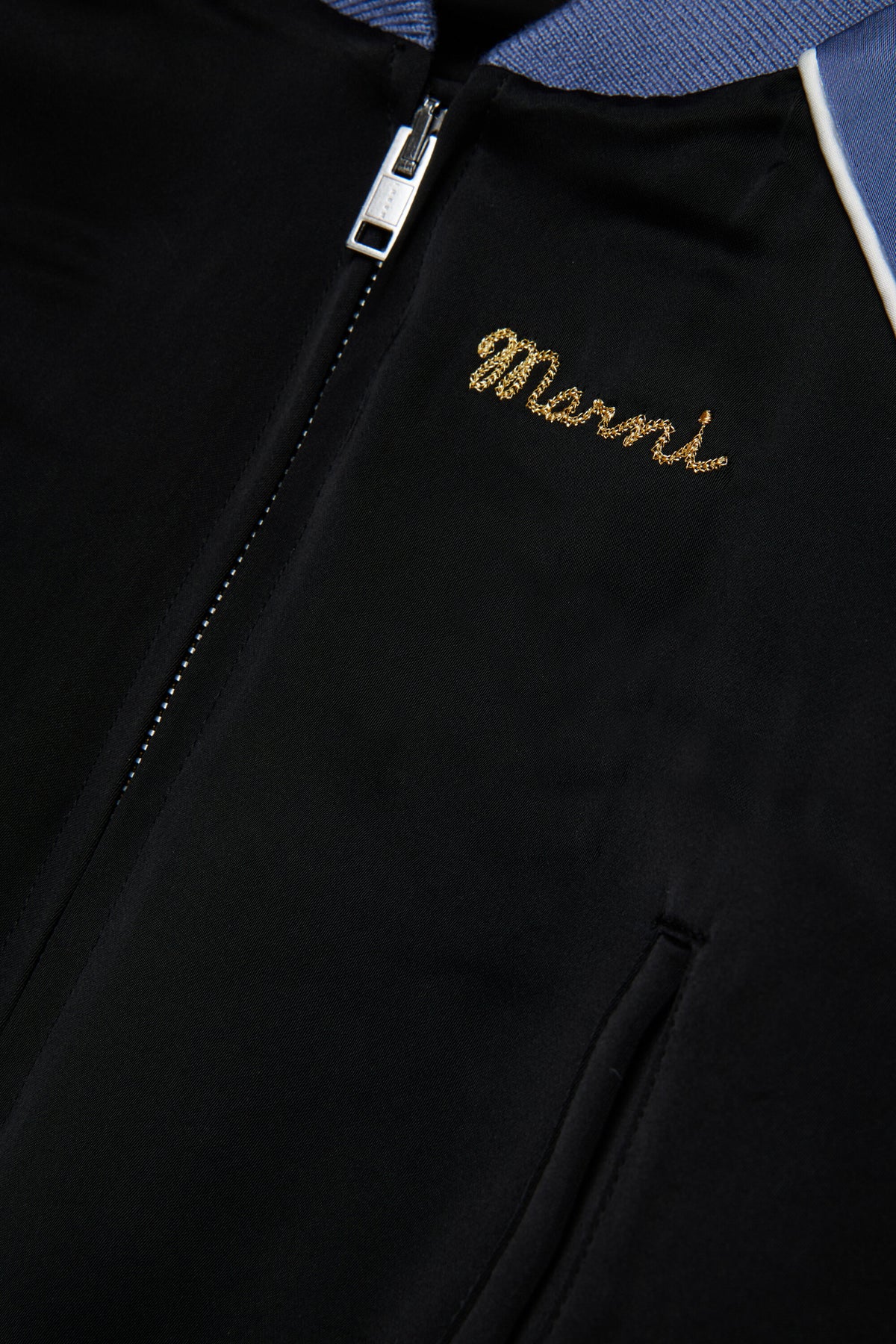 Bomber jacket with logo