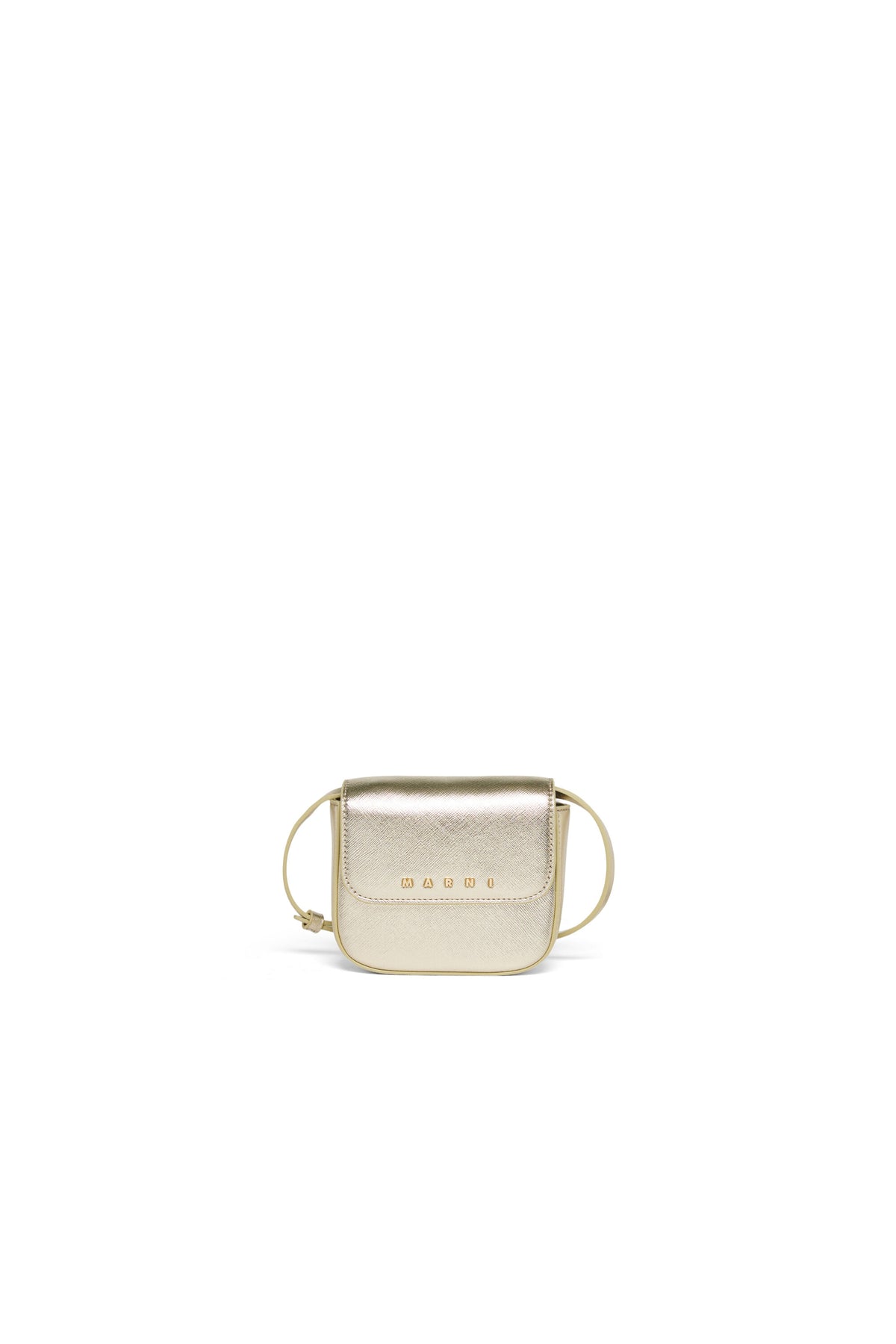 Punk crossbody bag with front flap