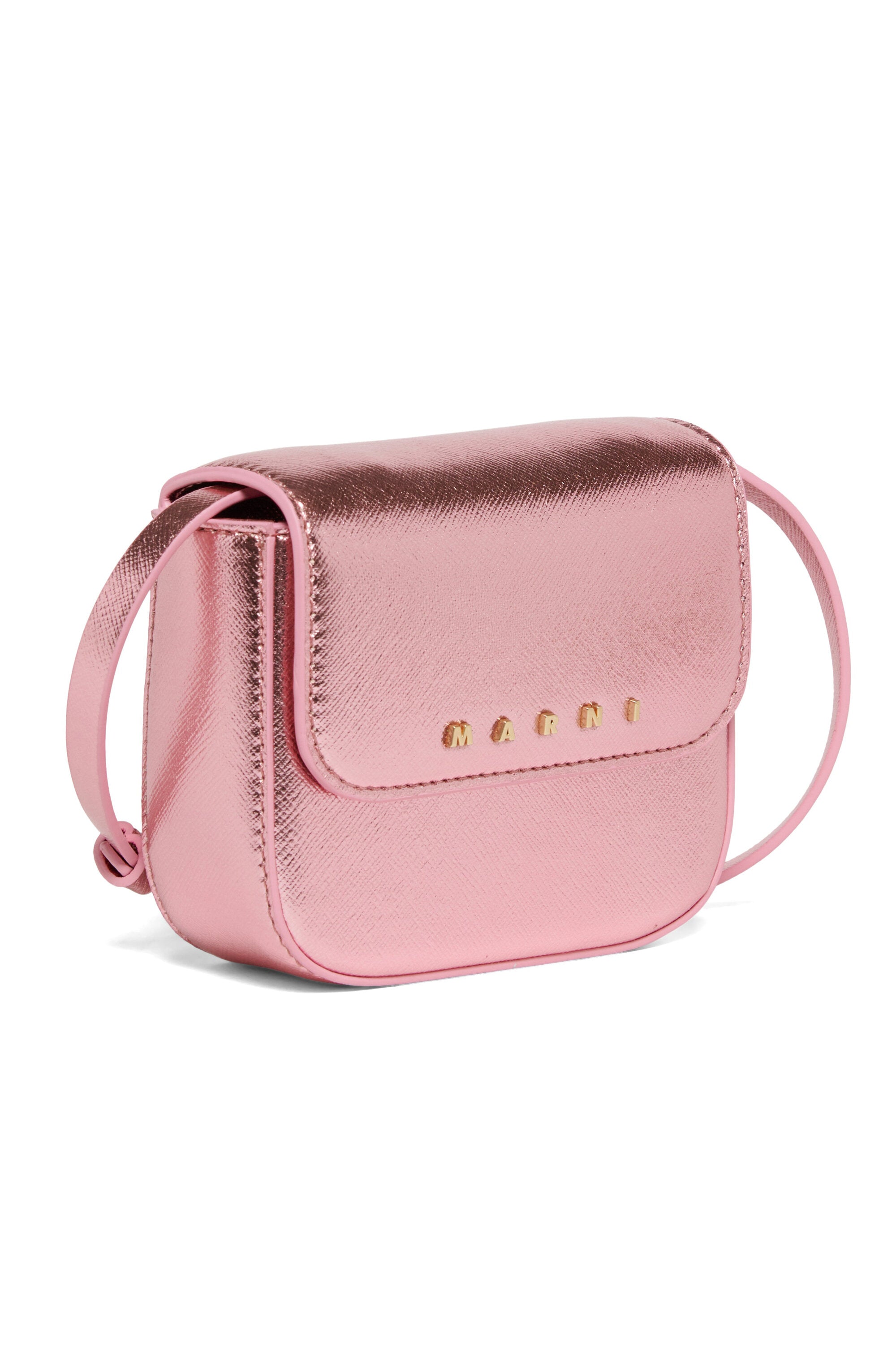 Punk crossbody bag with front flap
