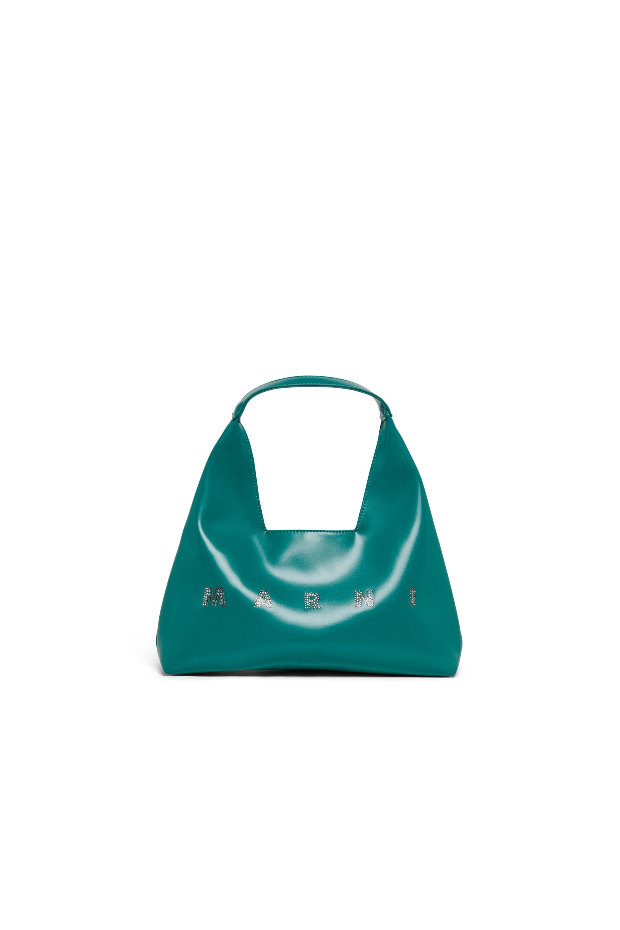 Diamond shoulder bag with logo