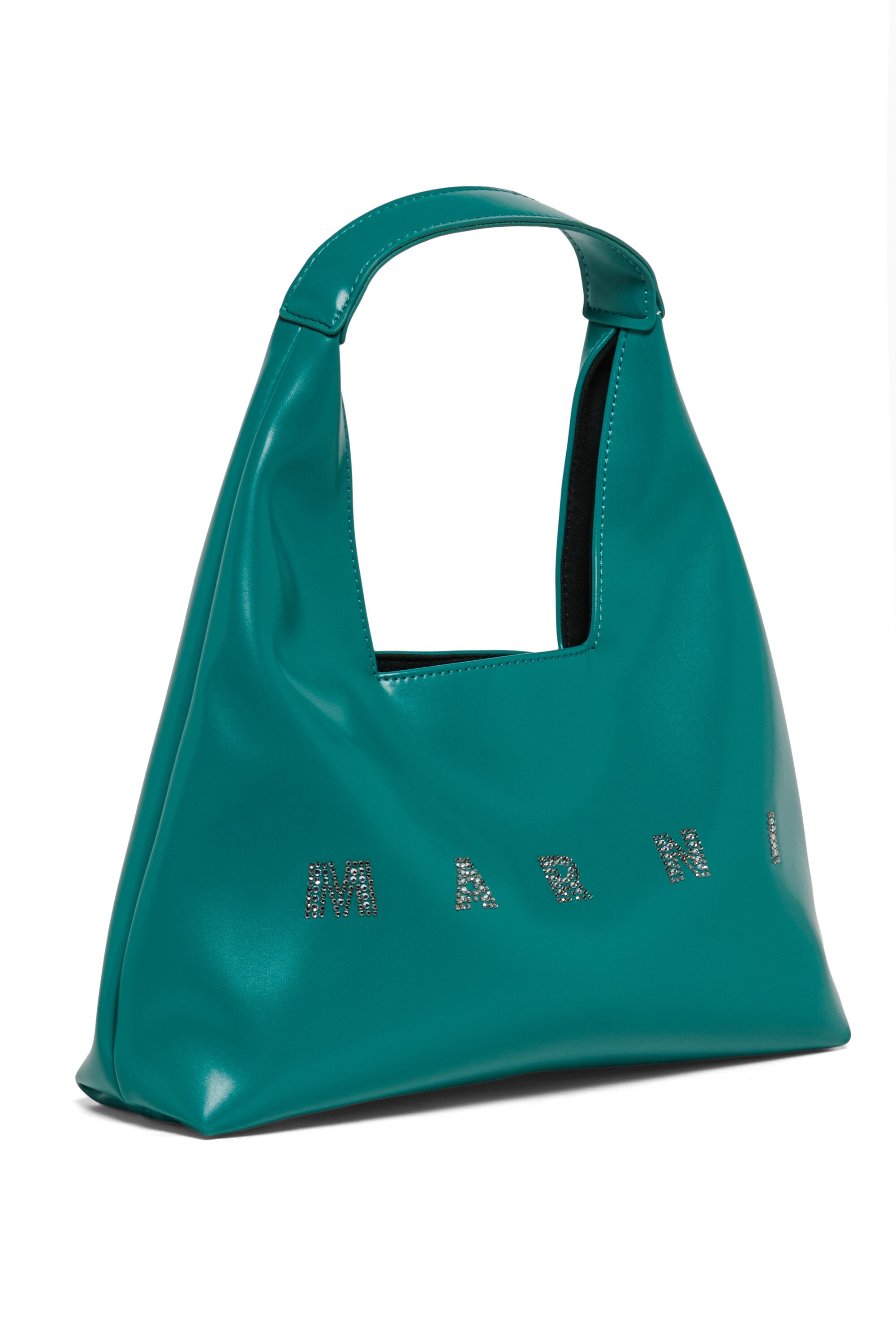 Diamond shoulder bag with logo
