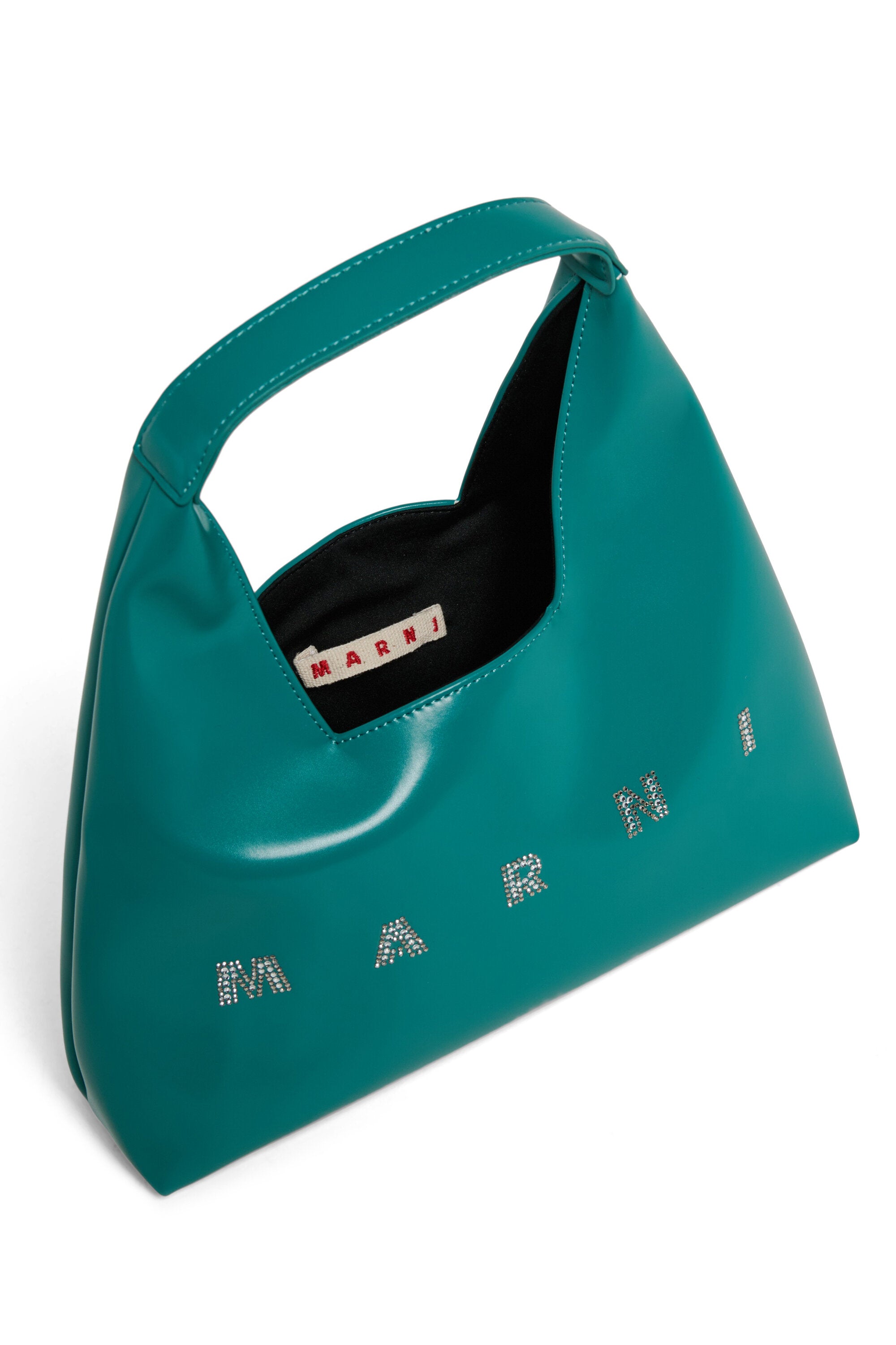 Diamond shoulder bag with logo