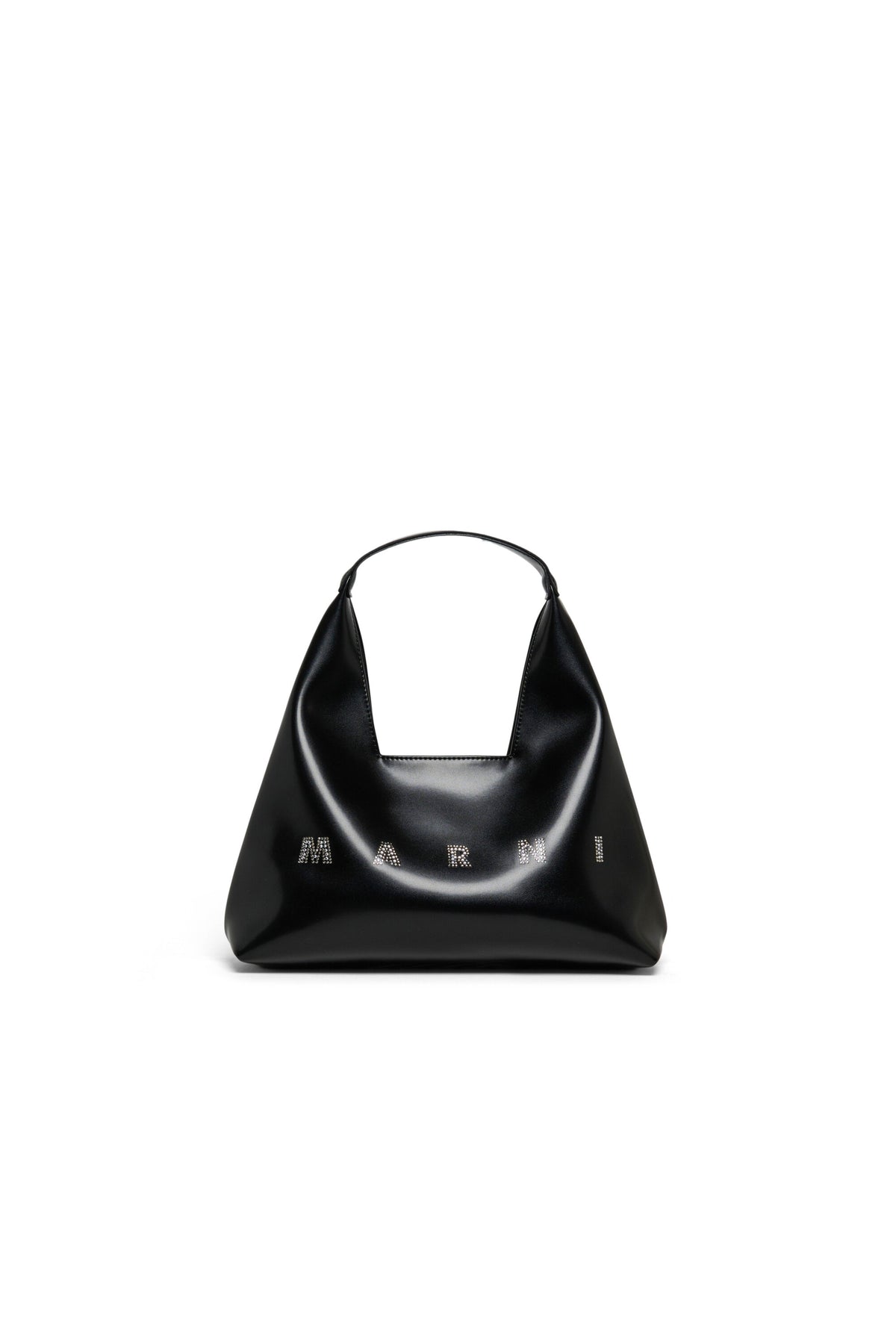 Diamond shoulder bag with logo