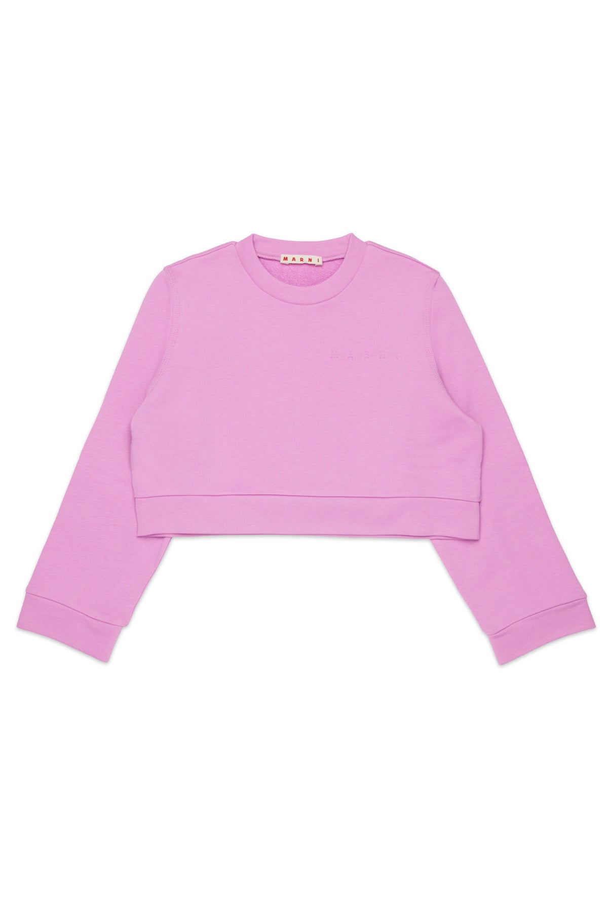 Sudadera con logo en relieve