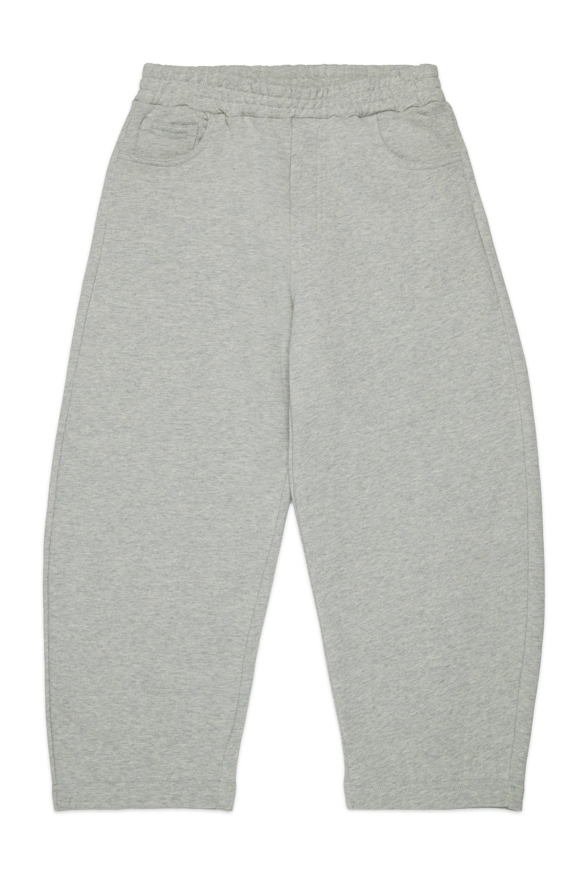 Pantalones de felpa con logo bordado