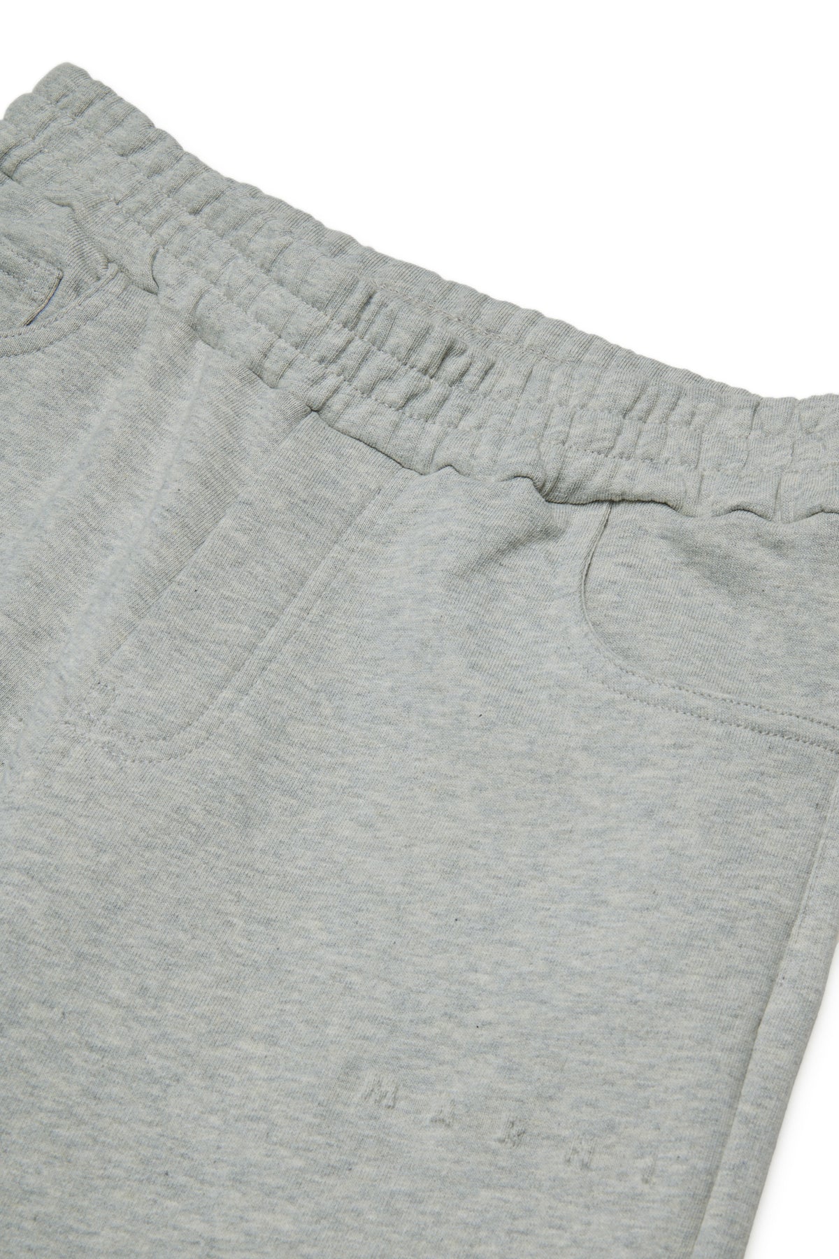Pantalones de felpa con logo bordado