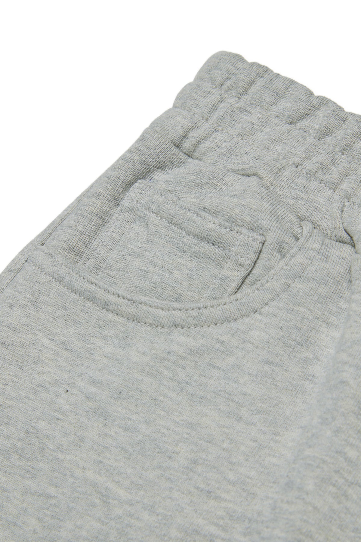 Pantalones de felpa con logo bordado