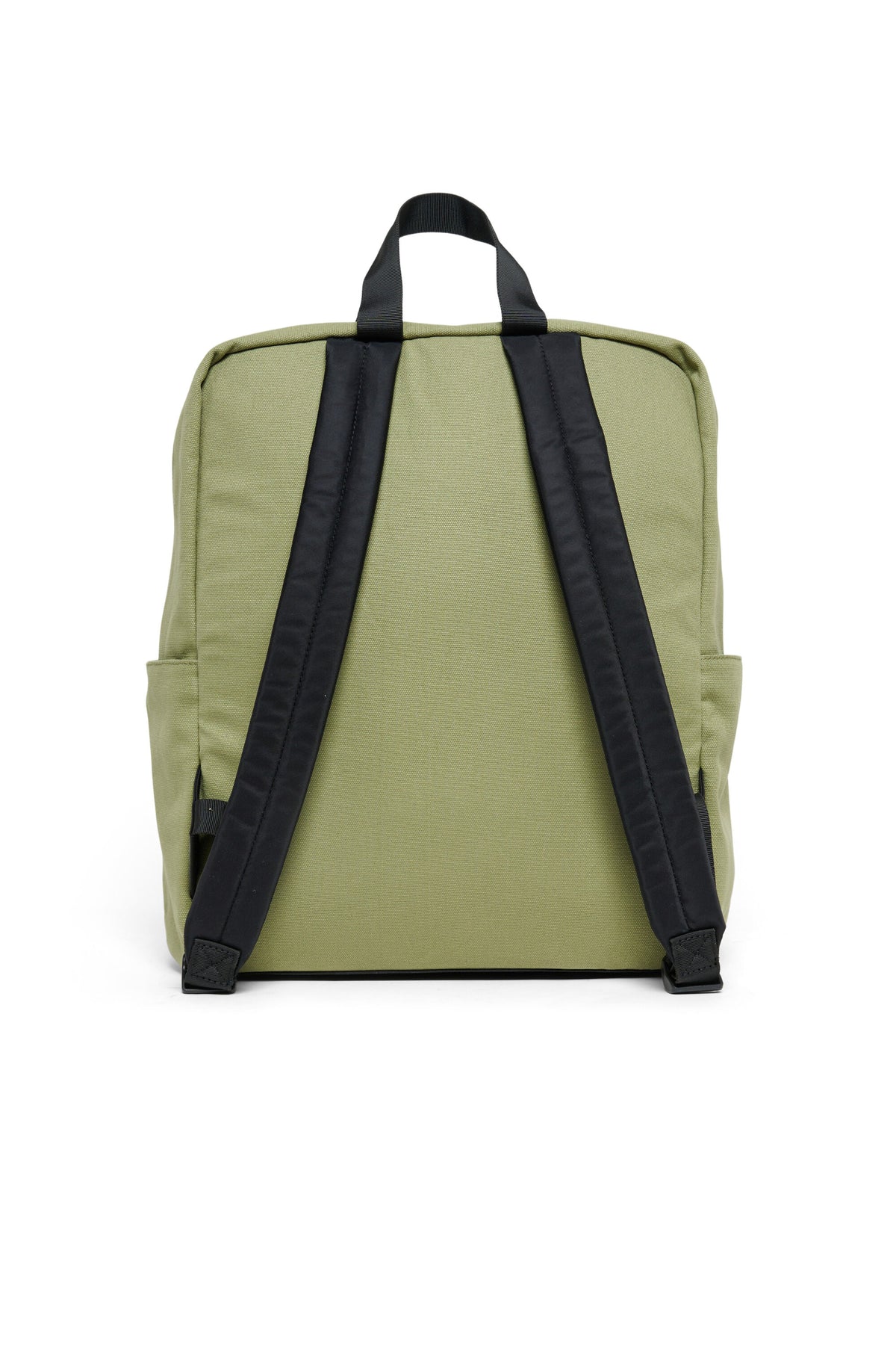Mochila de algodón con bolsillo frontal