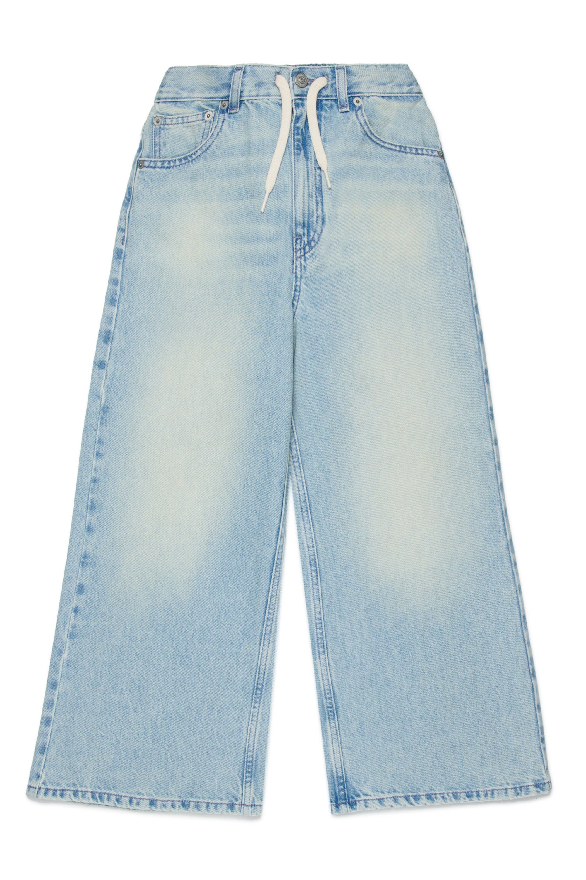 Jeans flare lavado azul claro