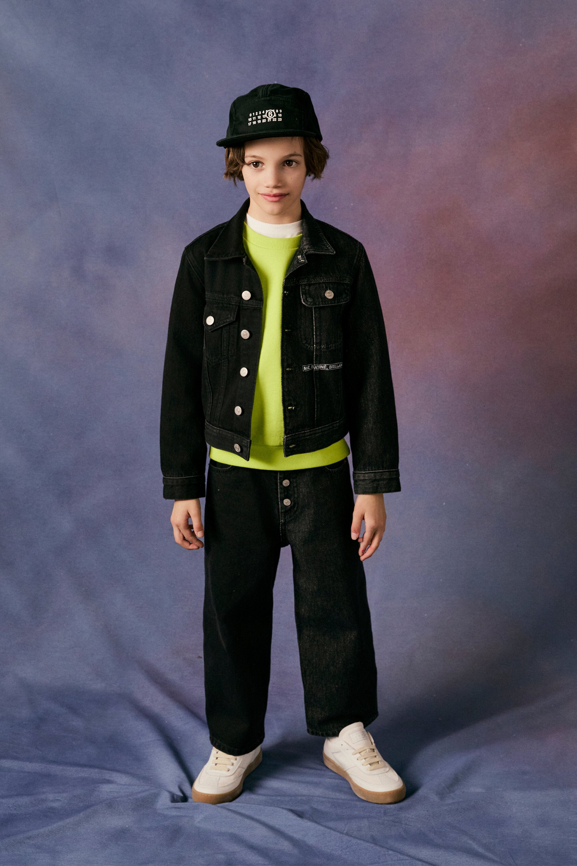 Cazadora vaquera negra de marca