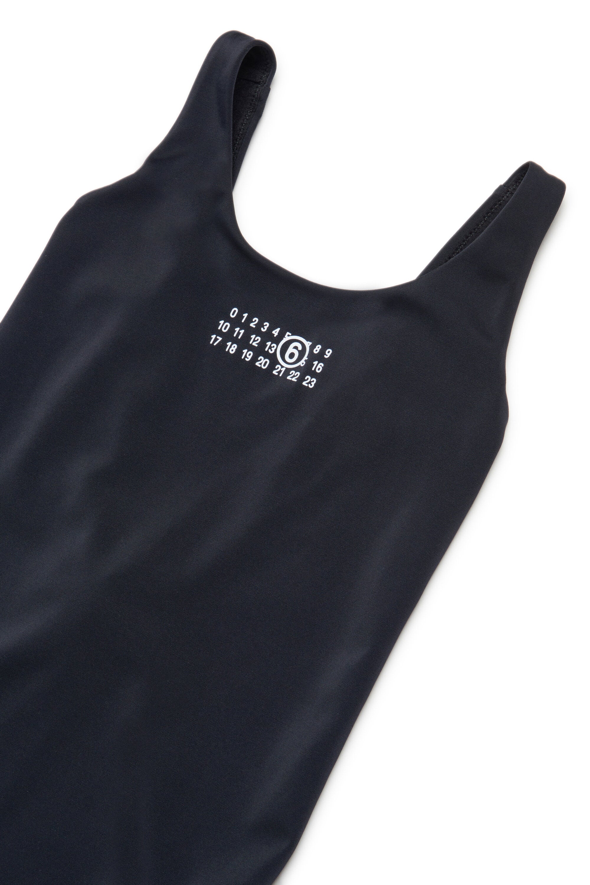 Traje de baño de una pieza de lycra con numeric logo