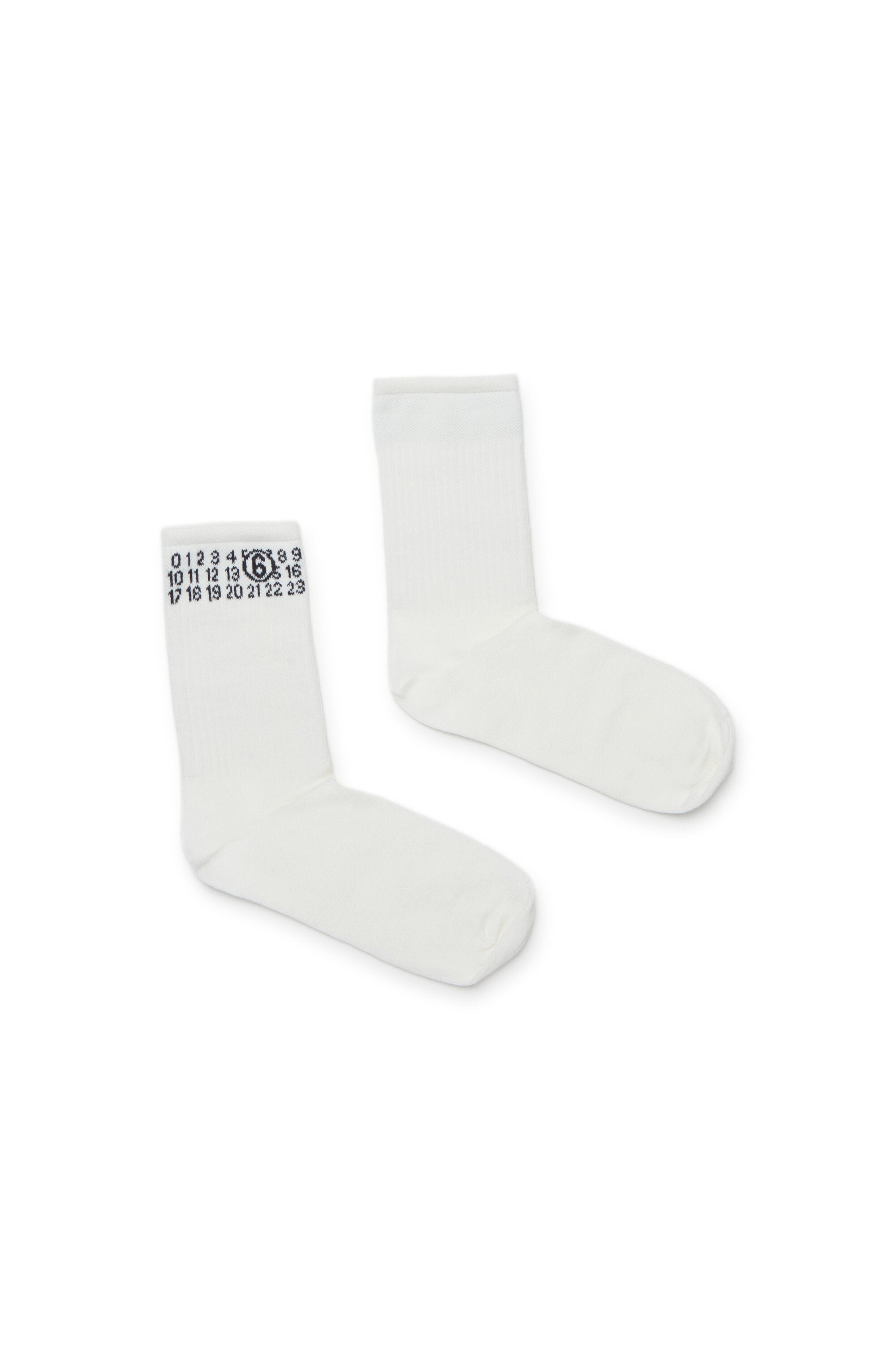 Calcetines de canalé con numeric logo