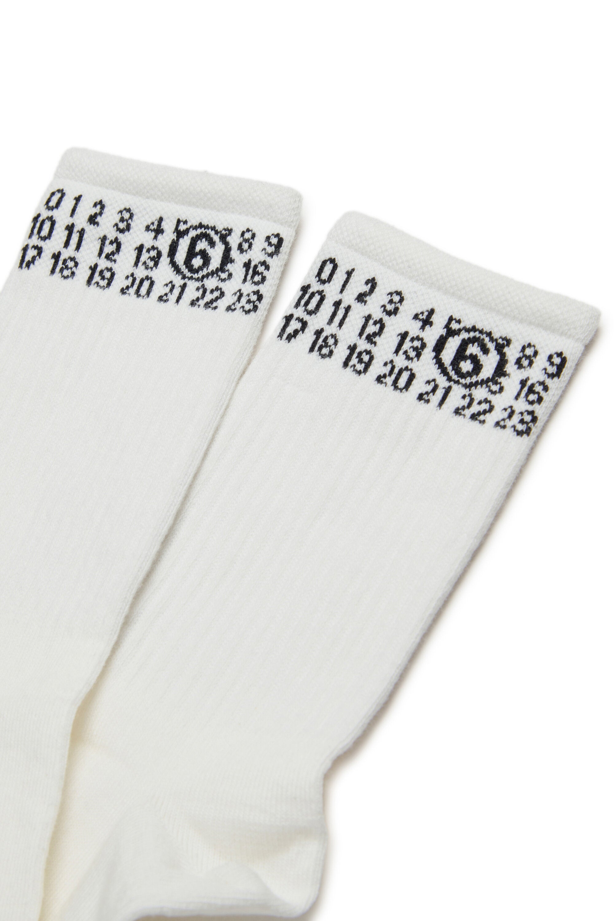 Calcetines de canalé con numeric logo