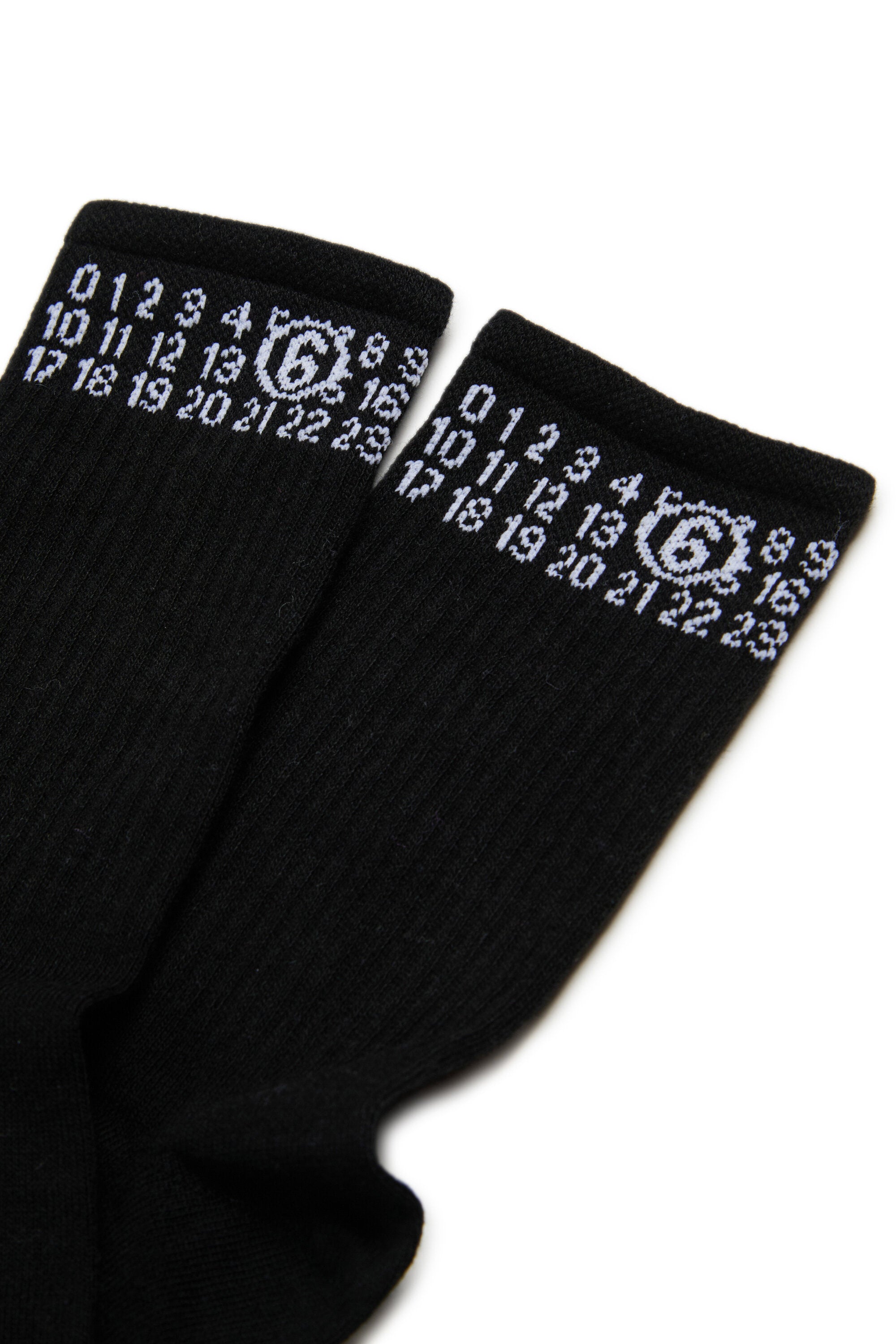 Calcetines de canalé con numeric logo