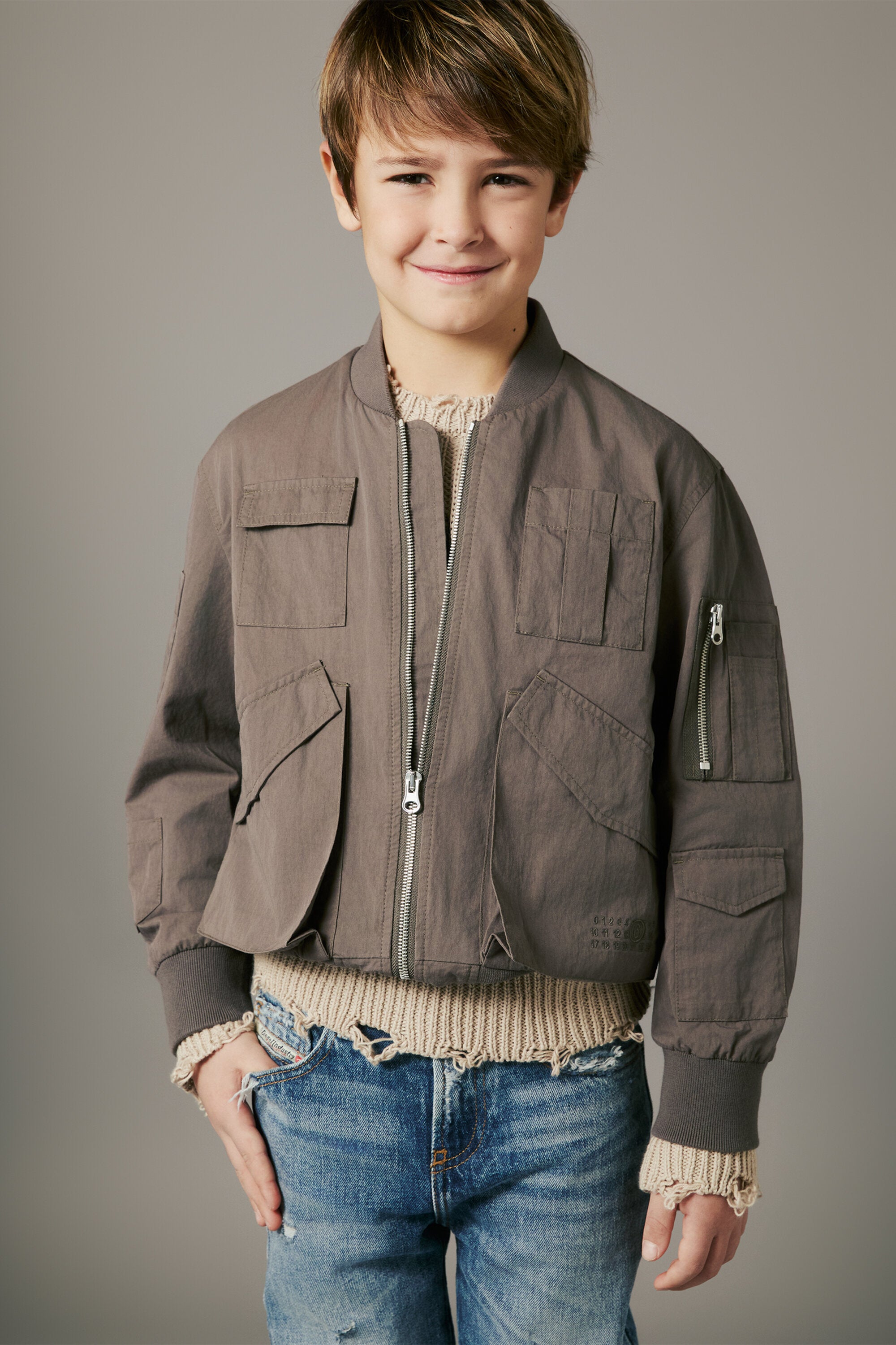 Chaqueta bomber Numeric logo