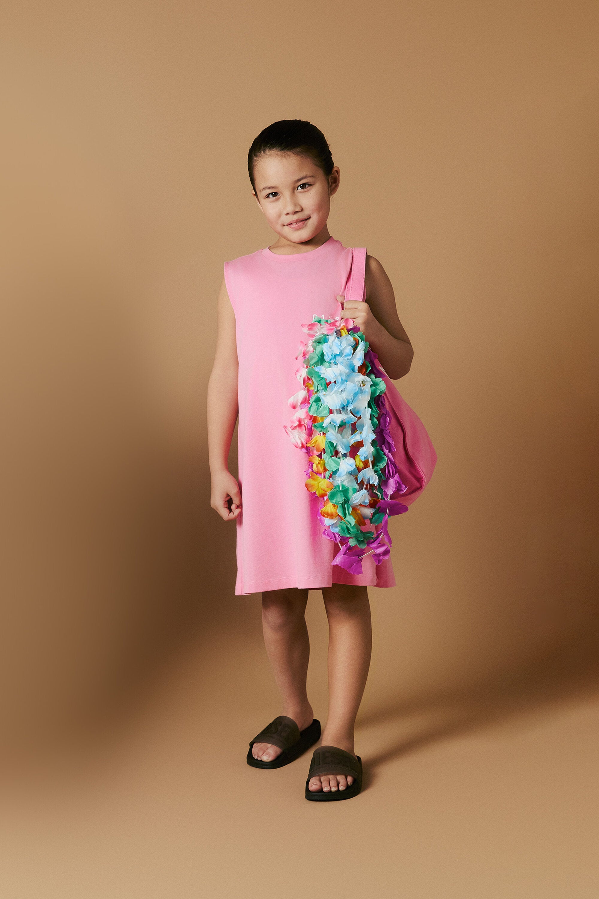 Sleeveless cover-up dress with Numeric logo