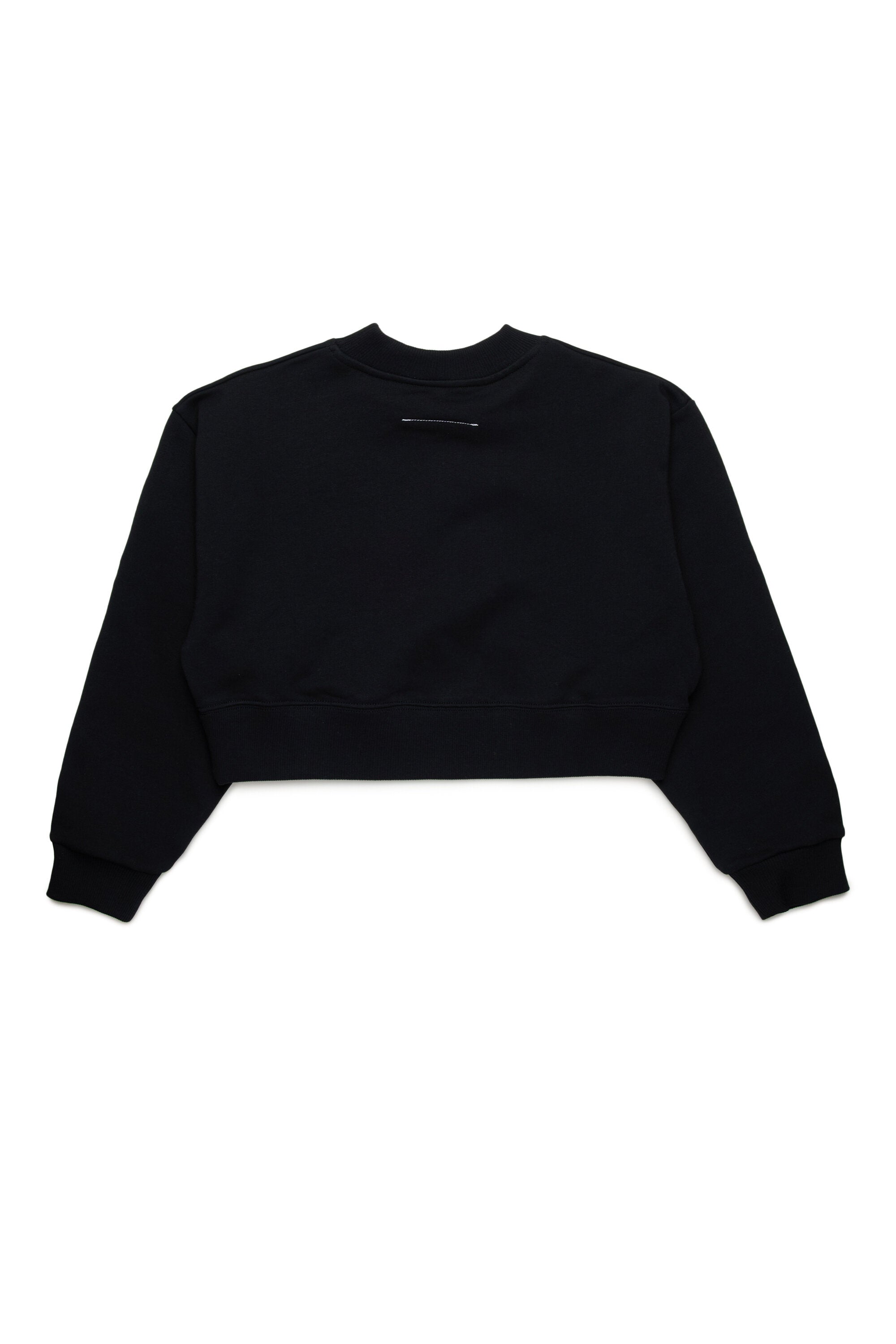 Crew-neck sweatshirt with Happy Star graphics