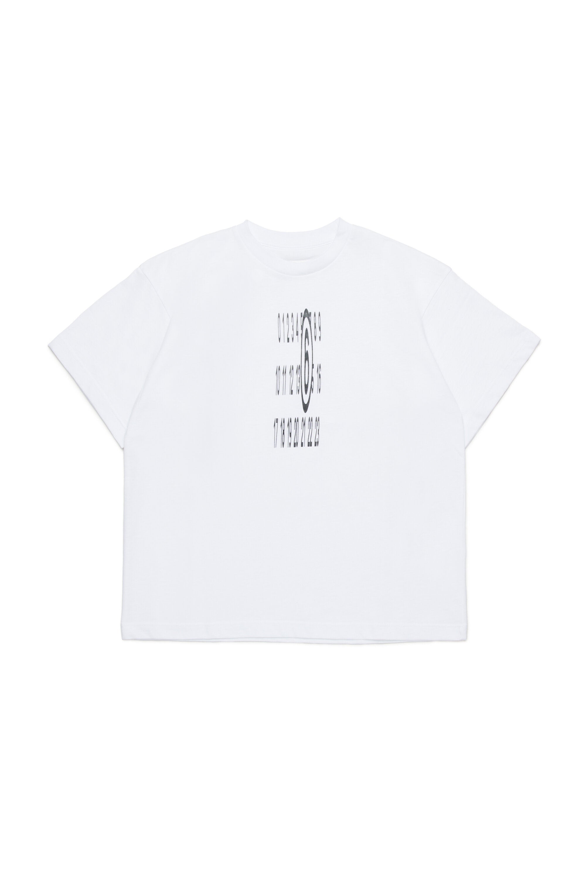 Stretched logo jersey T-shirt