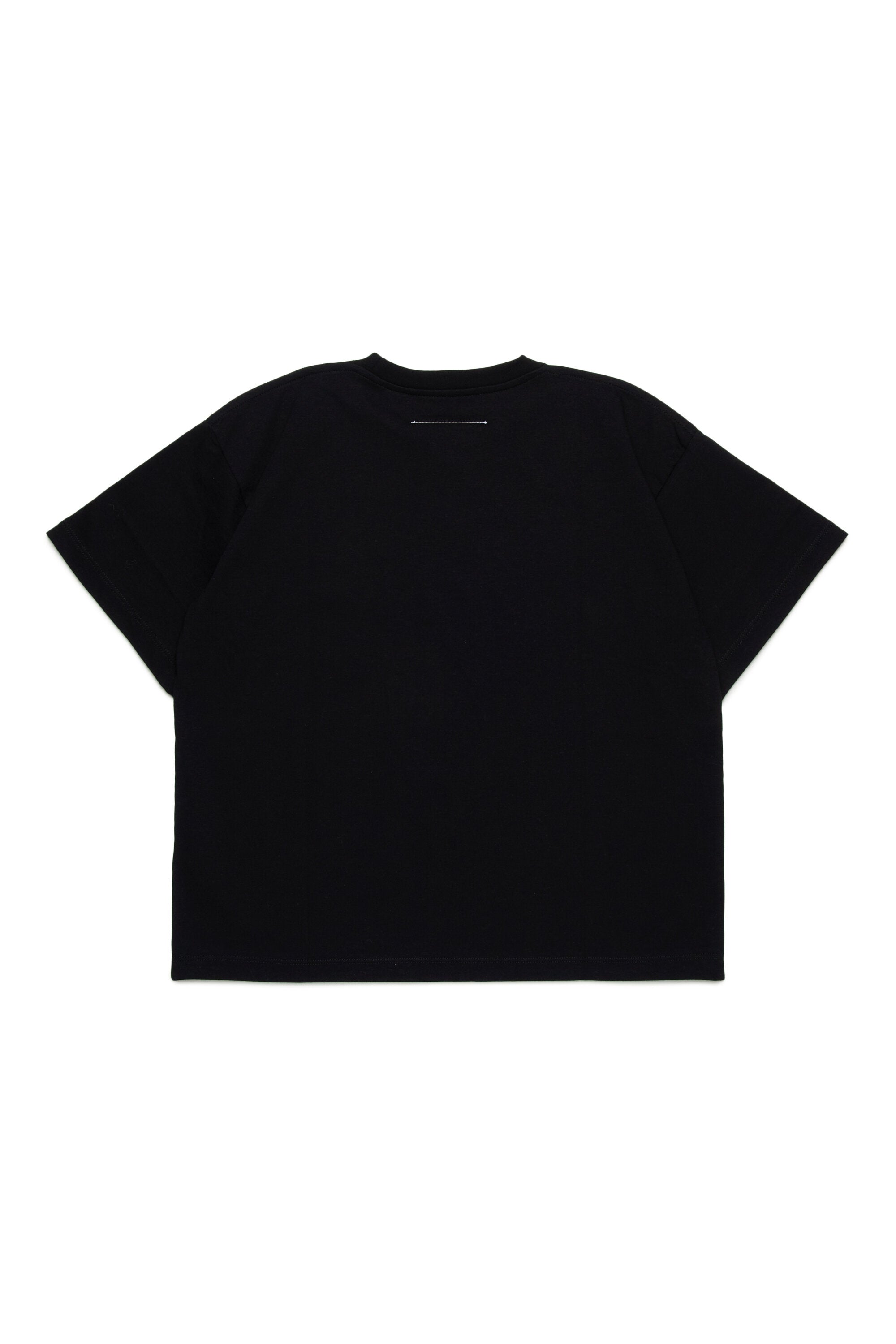 Stretched logo jersey T-shirt