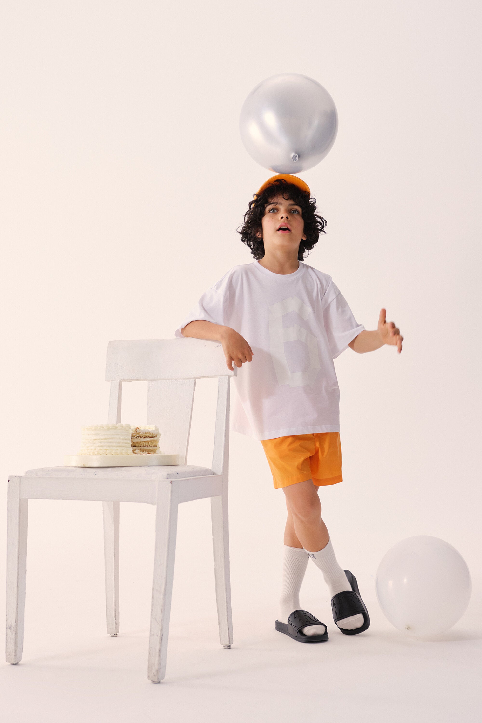 Bañador bóxer con la marca Numeric logo