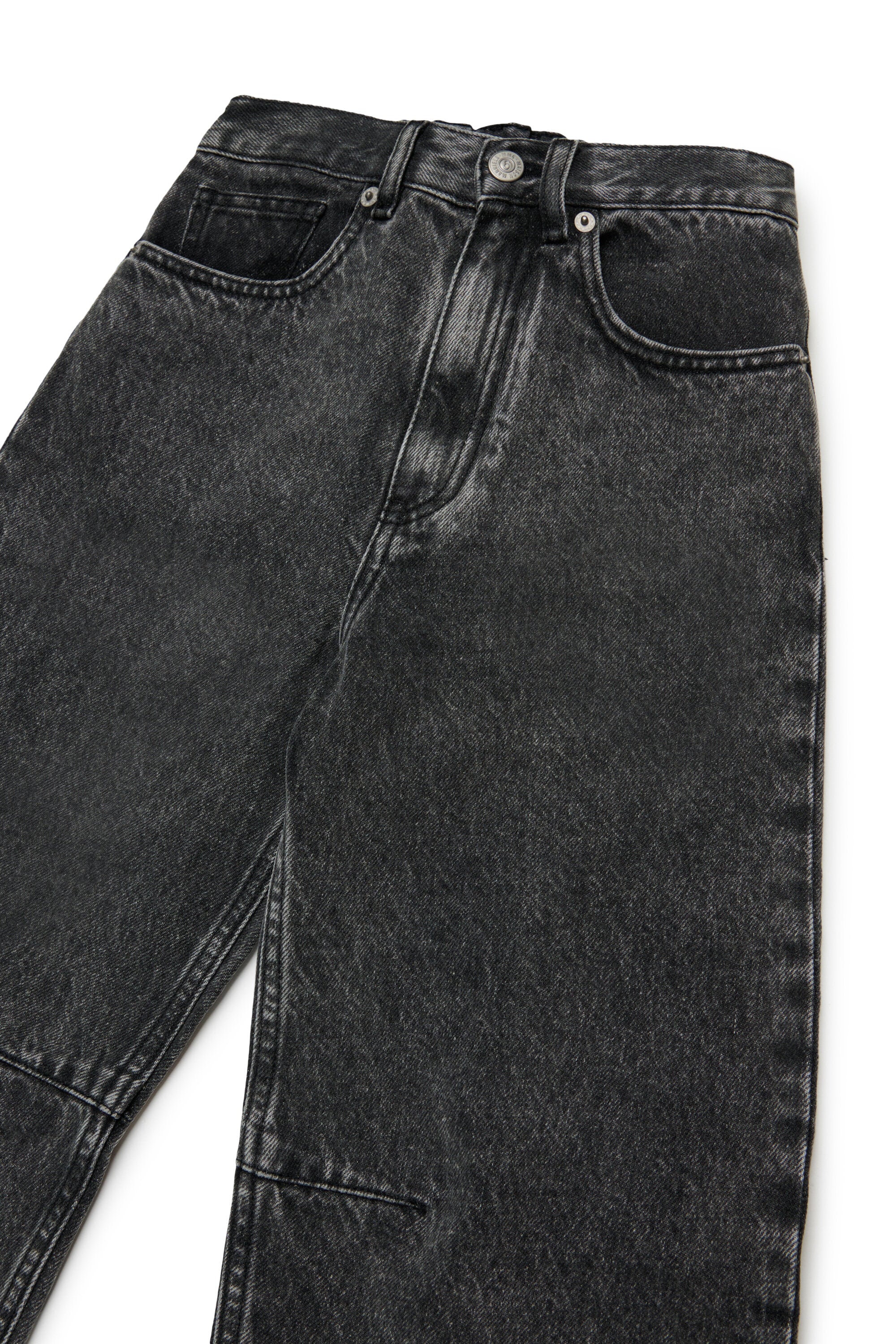 Shaded black regular jeans