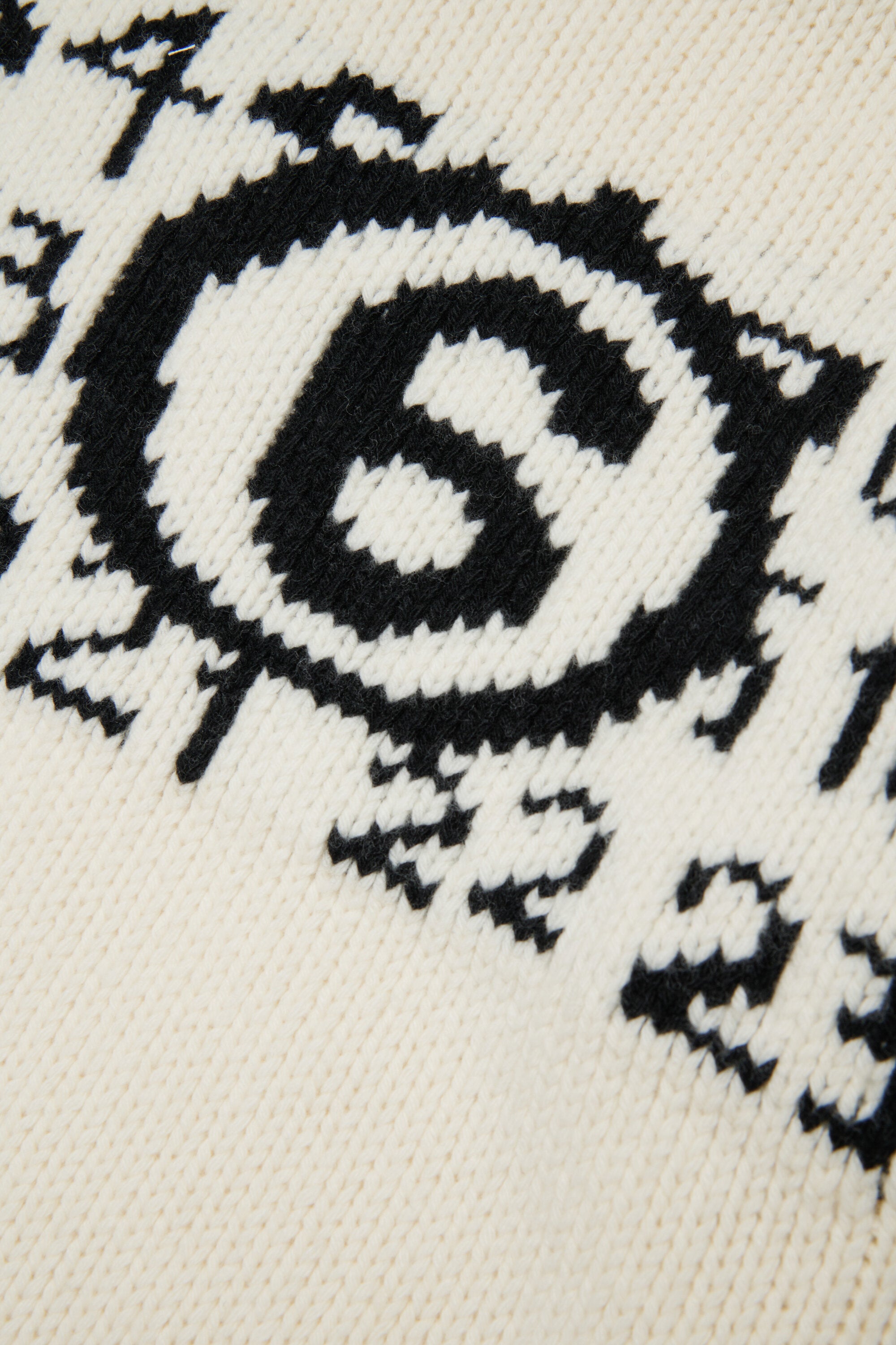 Knit mini dress with maxi logo