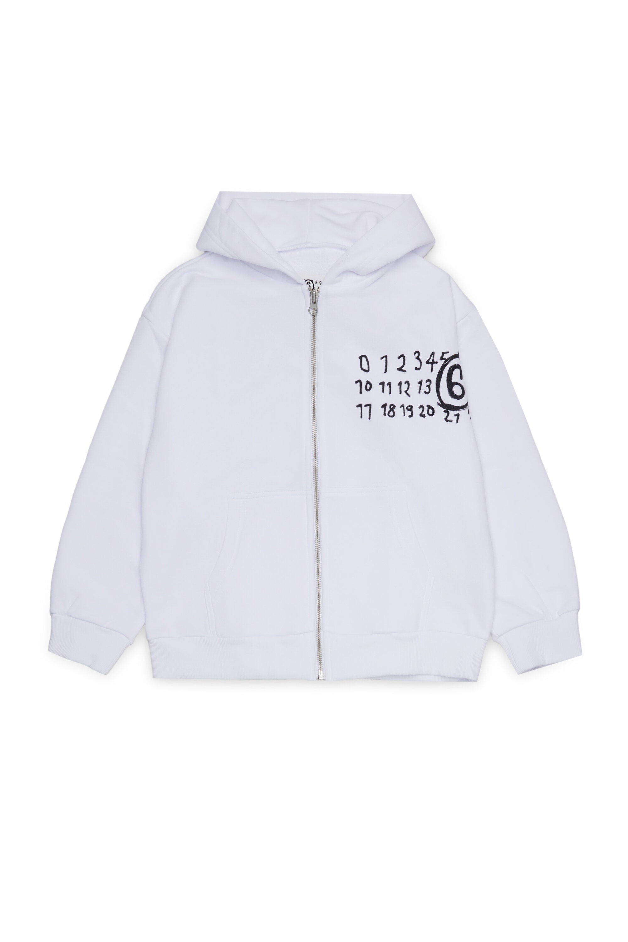 Sudadera con capucha y logotipo escrito a mano